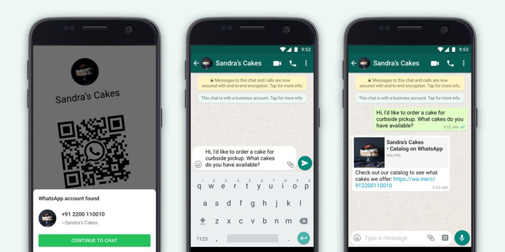 photo of You’ll soon be able to scan a QR code to contact a business on WhatsApp image