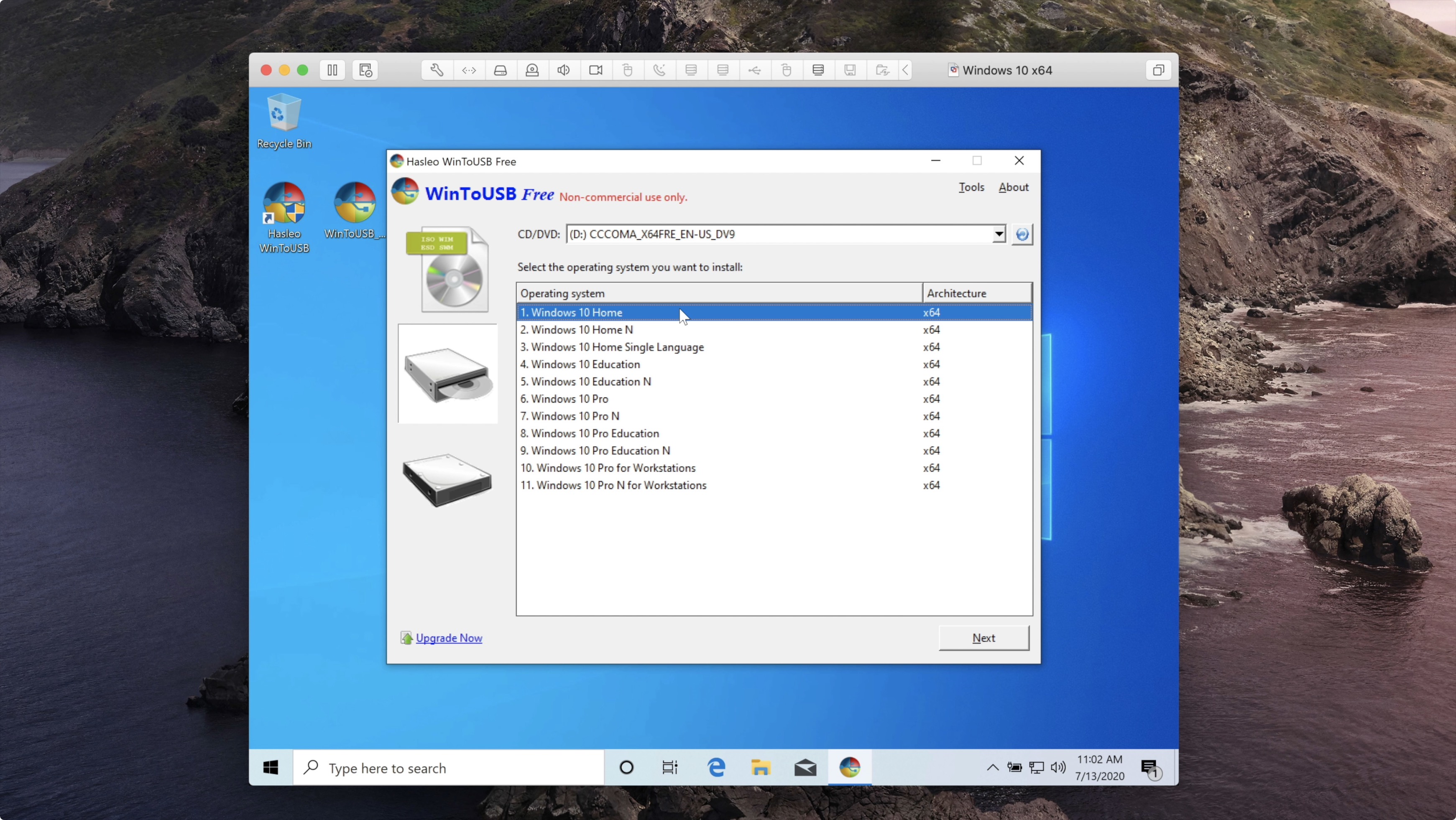 windows 7 iso download for mac bootcamp