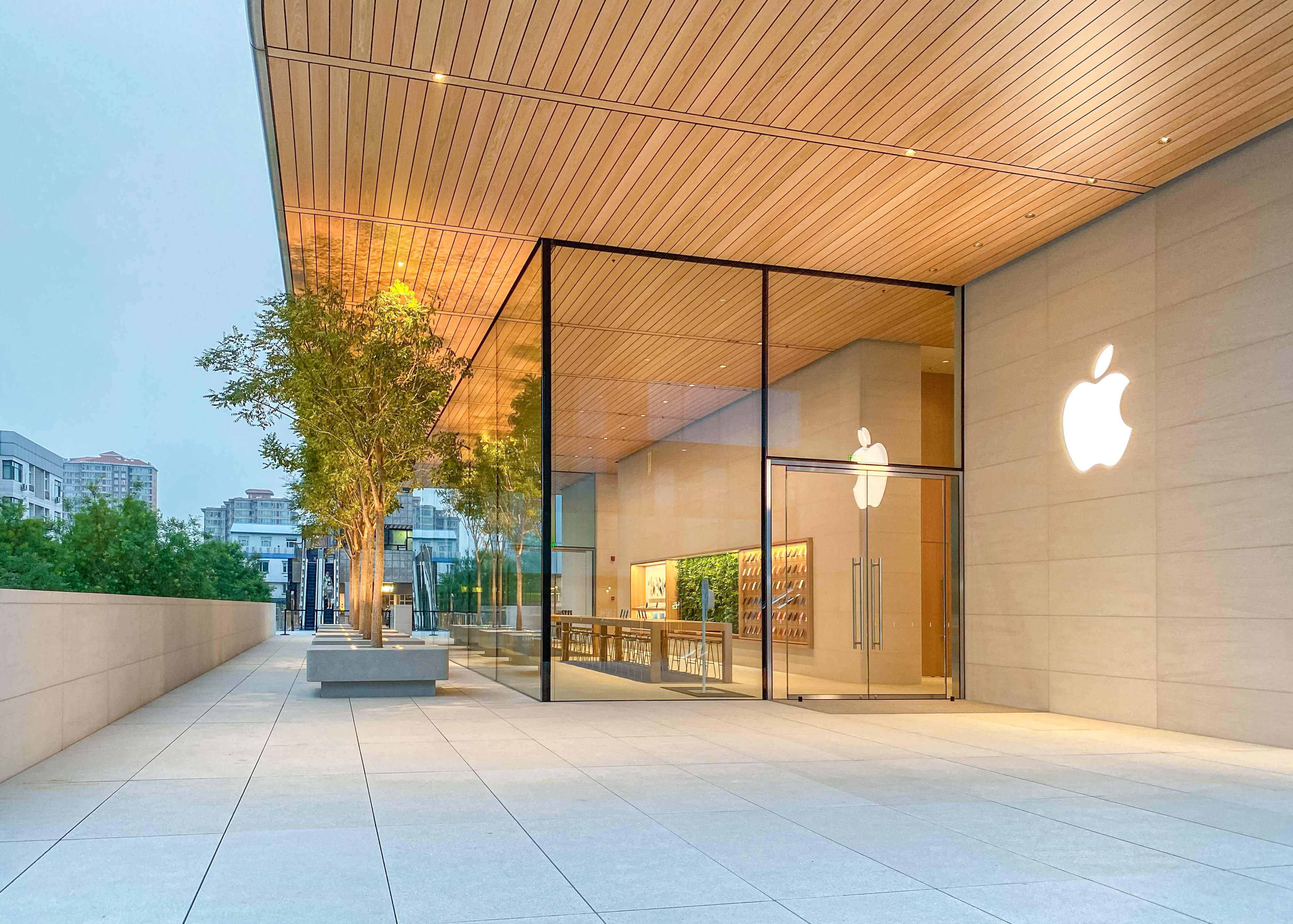 รูปภาพของผู้อ่าน Apple Sanlitun ใหม่รวบรวมสถาปัตยกรรม Apple Store ที่