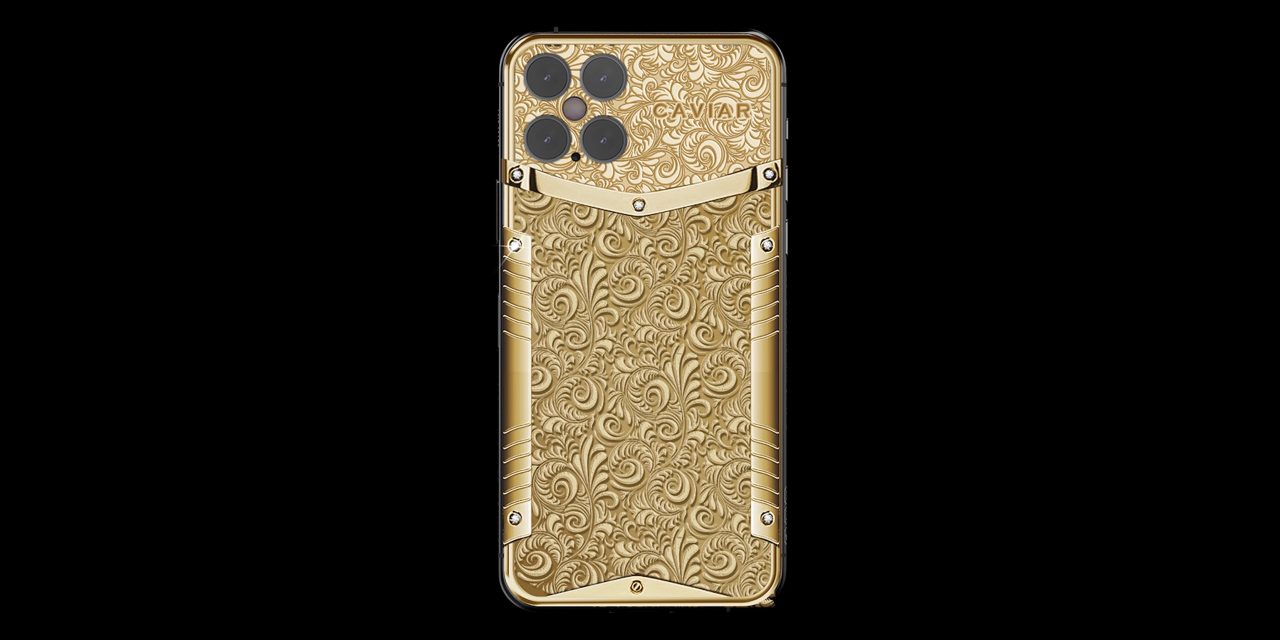 Caviar gold iPhone 12