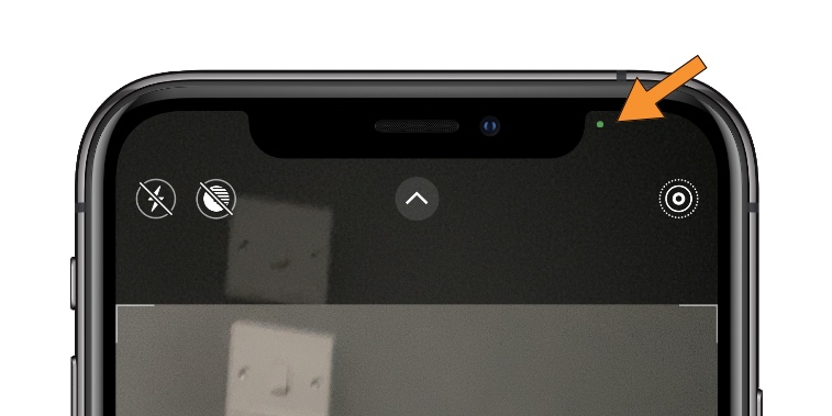 iPhone: What do the orange and green dots in the status bar mean? - 9to5Mac