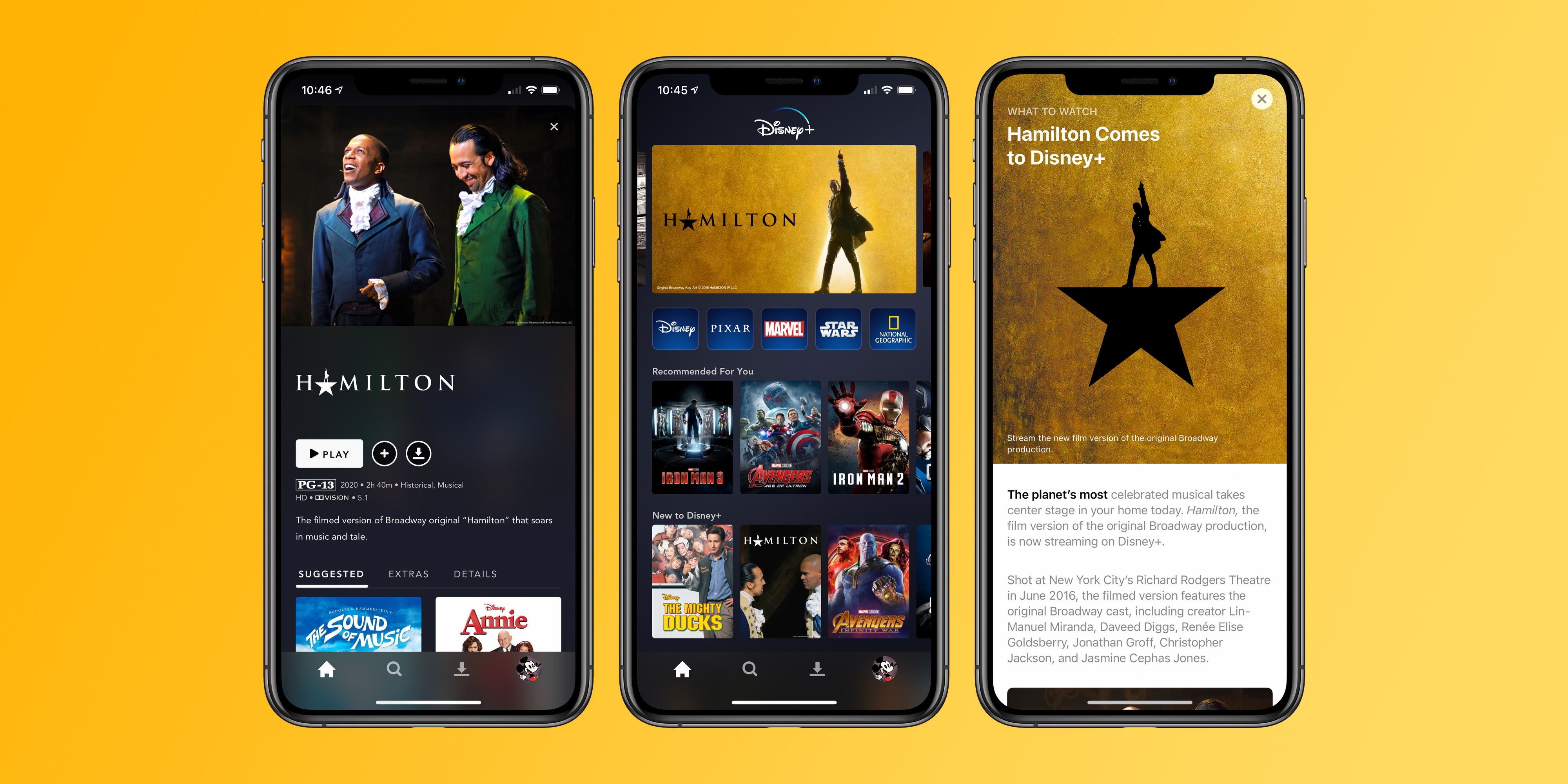 Hamilton on Disney How to stream on iPhone iPad Apple TV 9to5Mac