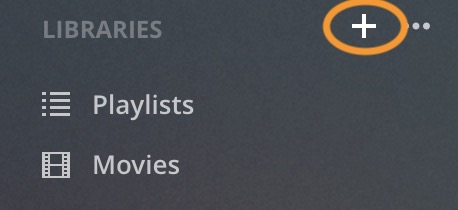 How to create Plex library walkthrough 1