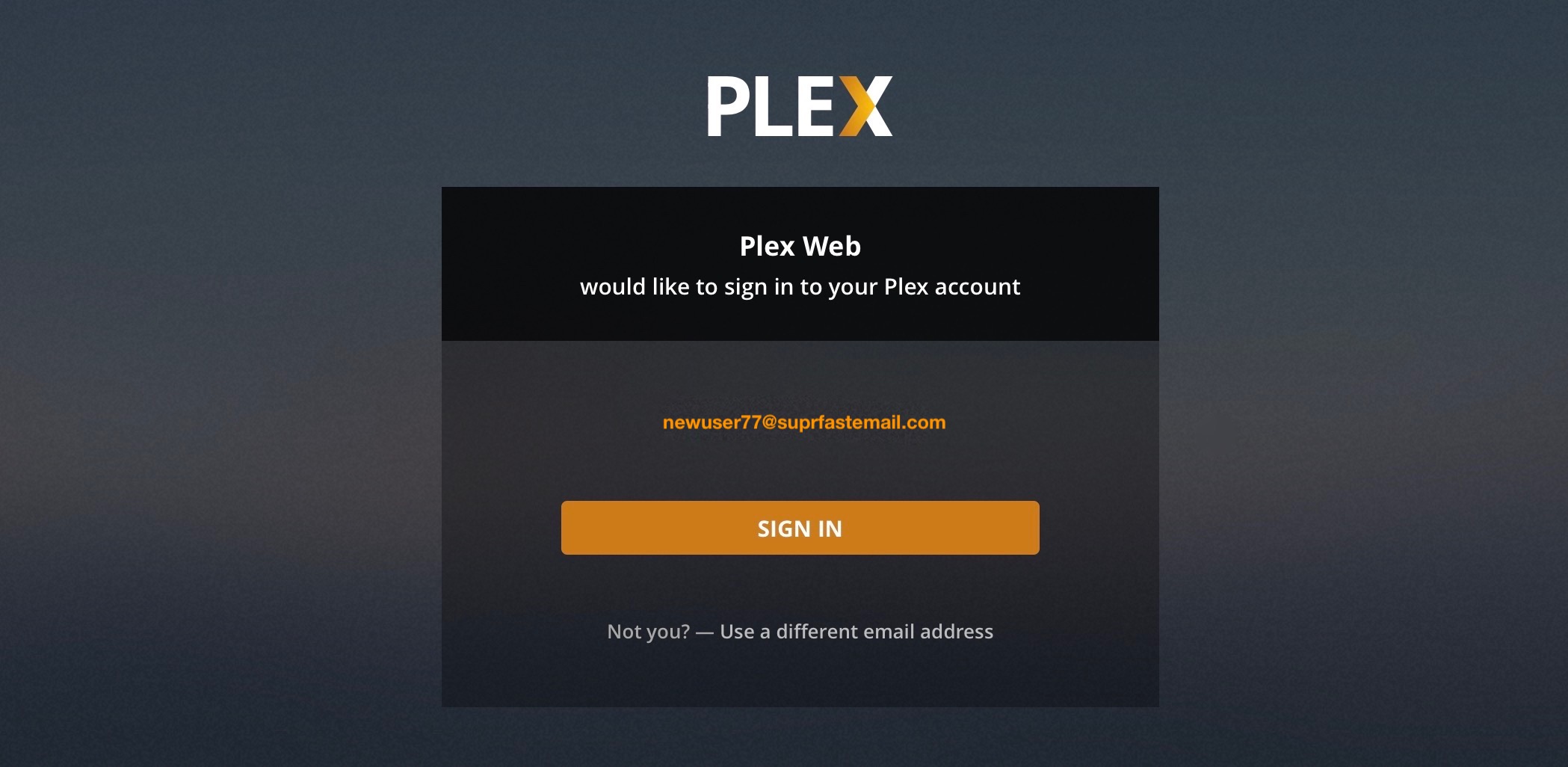 plex media server set up