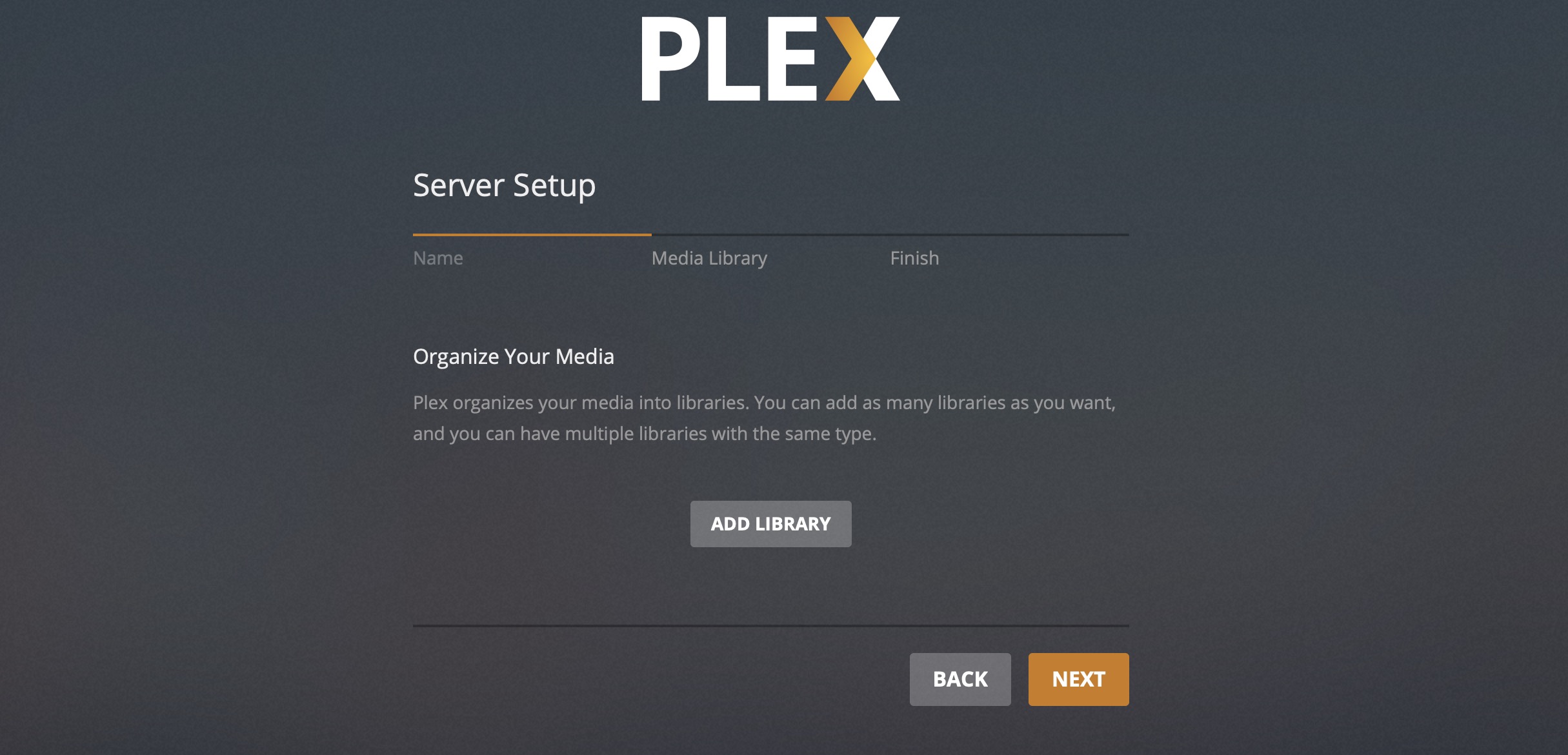 plex media server nas