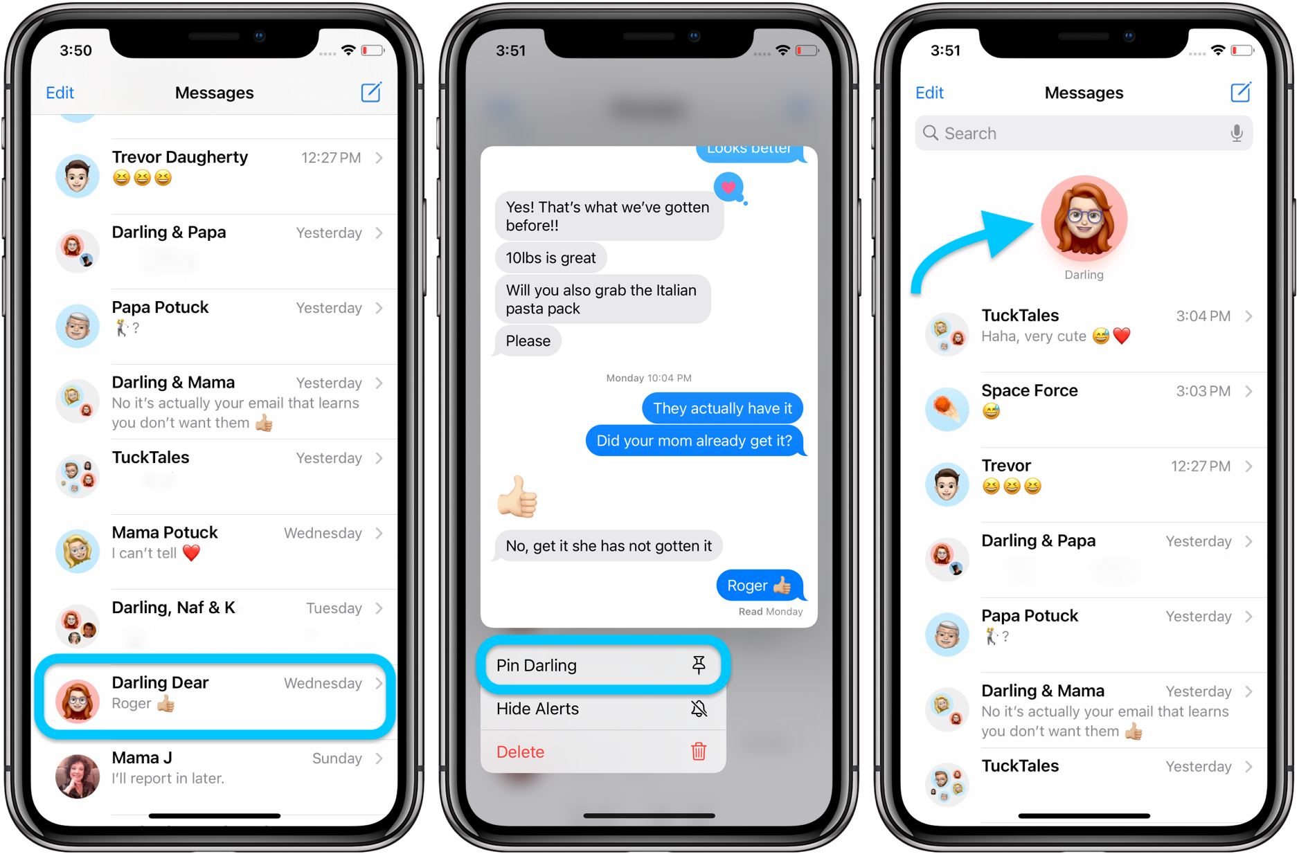 How to pin text messages on iPhone in iOS 14 9to5Mac