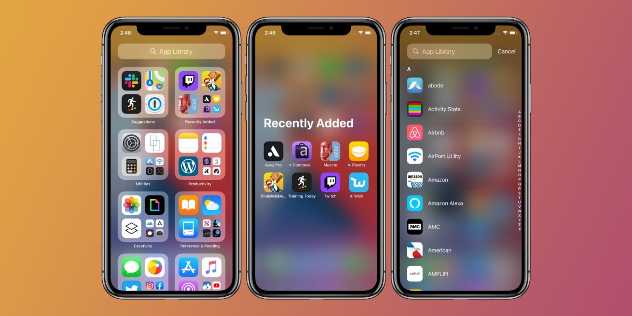 How to use iPhone App Library iOS 14