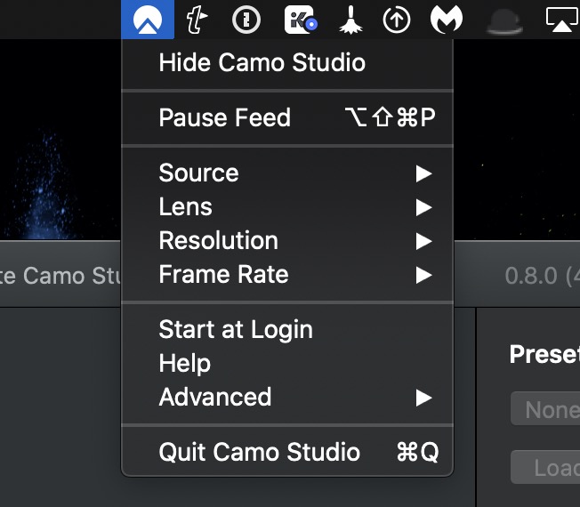 Reincubate Camo replaces your potatoquality Mac webcam with your