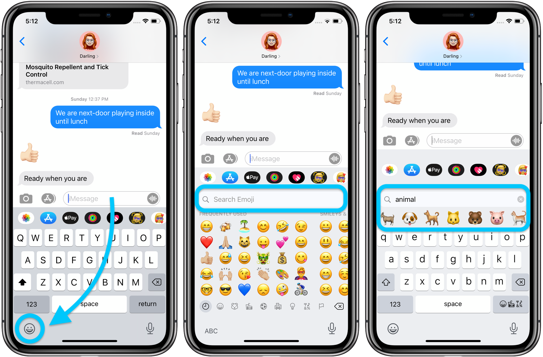 iphone emoji keyboard