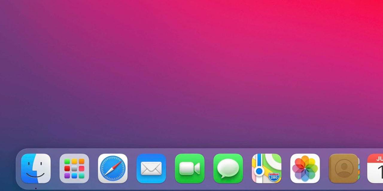 macOS 11 Big Sur icons are fun