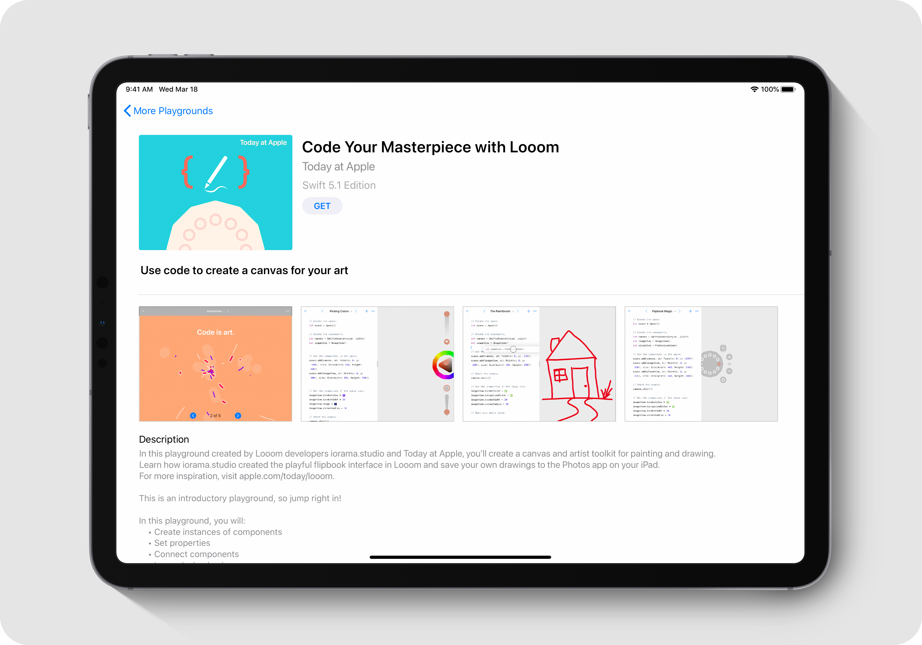 Today at Apple Online: Swift Playgrounds