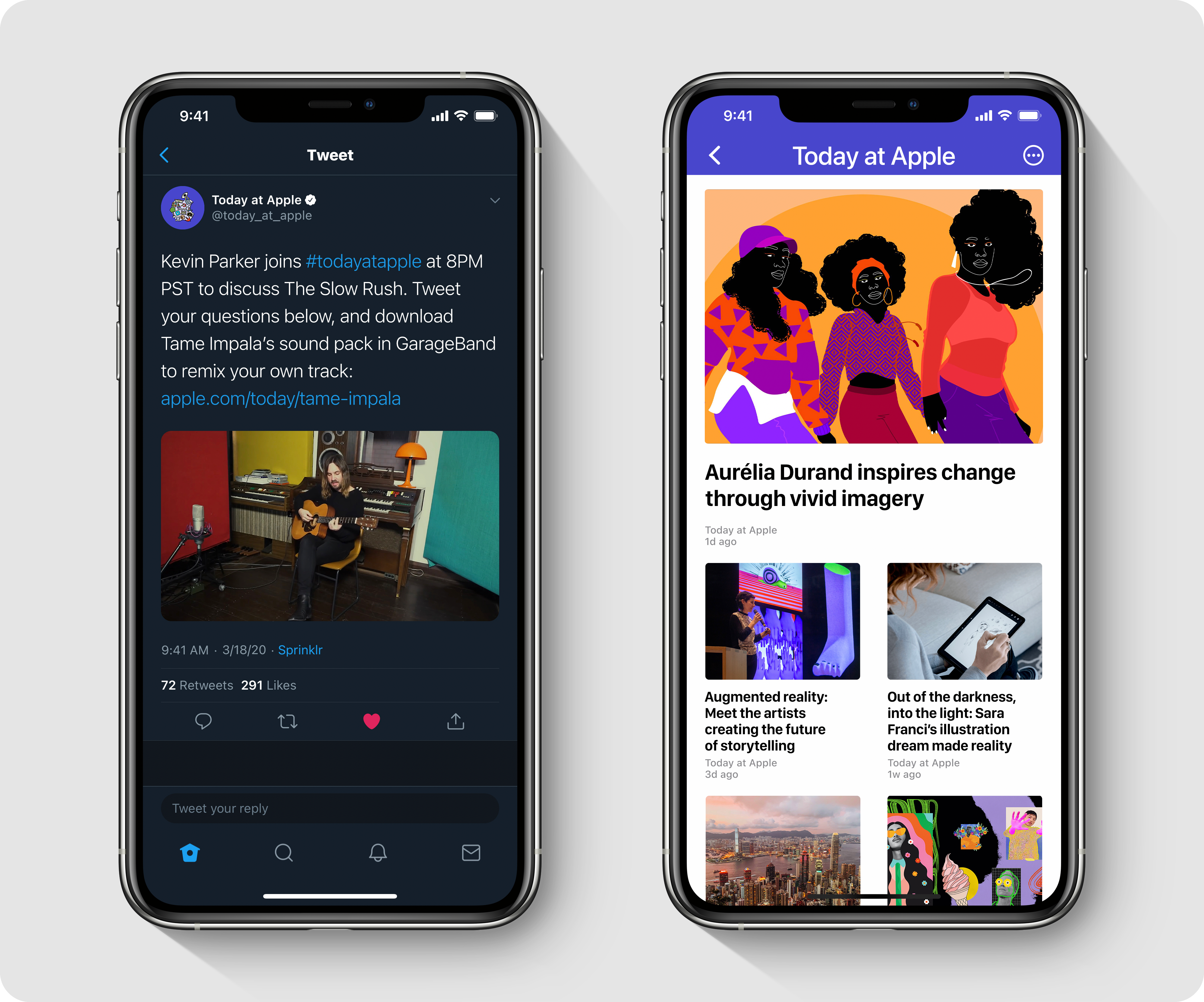 Today at Apple Online: Twitter