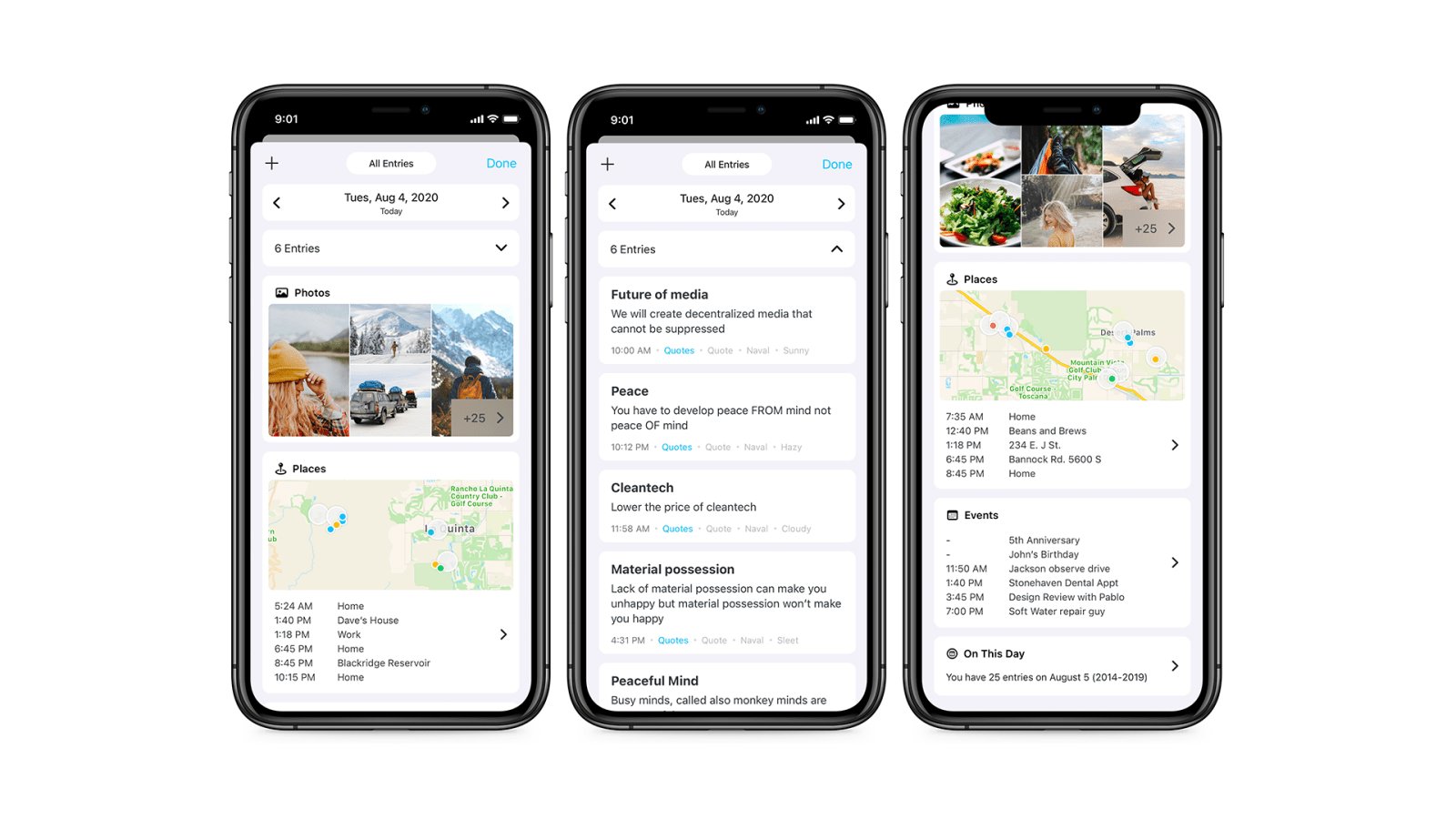 Day One Journaling App For Ios Gets Major Update With New Today View And Sign In With Apple 9to5mac