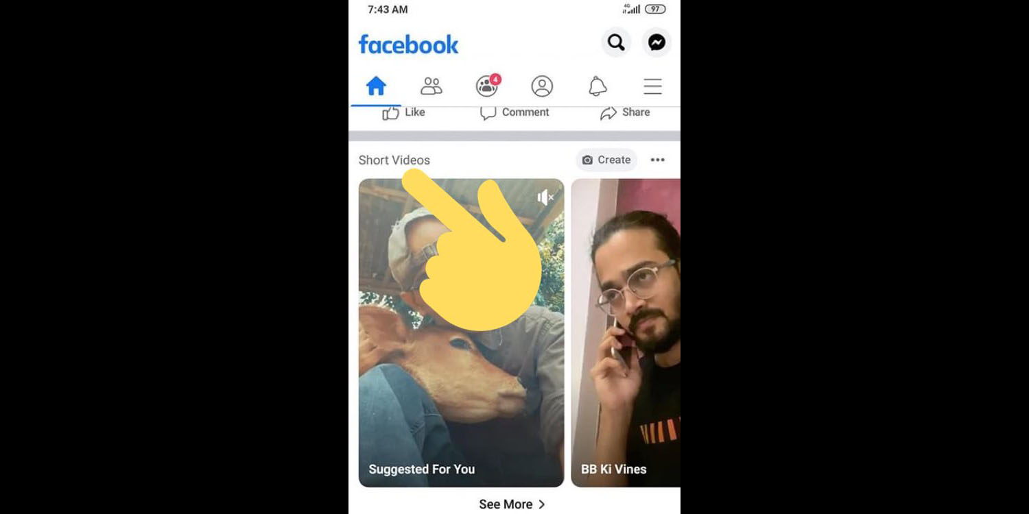 photo of With TikTok facing US ban, Facebook short videos feature seen in testing image