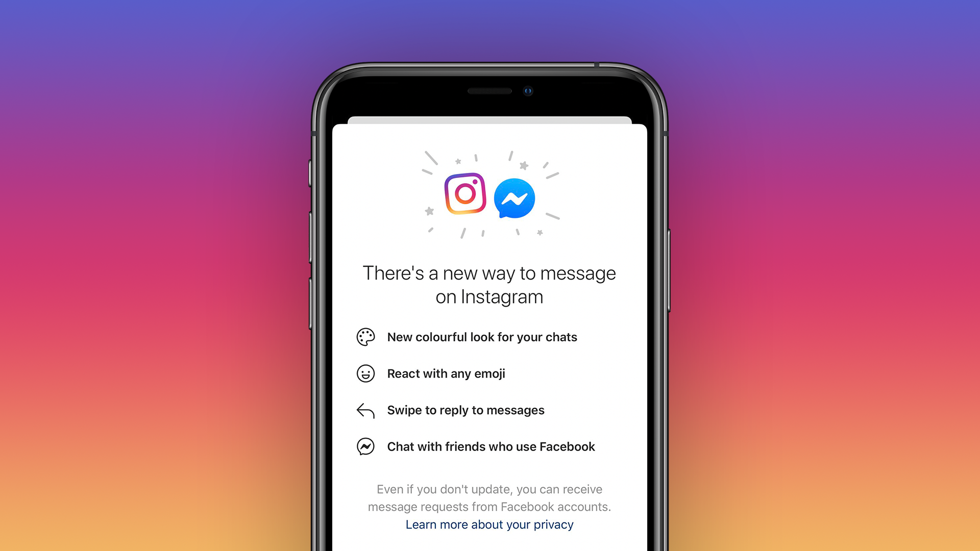 Facebook Is Now Merging Instagram And Messenger Chats Into One Service 9to5mac