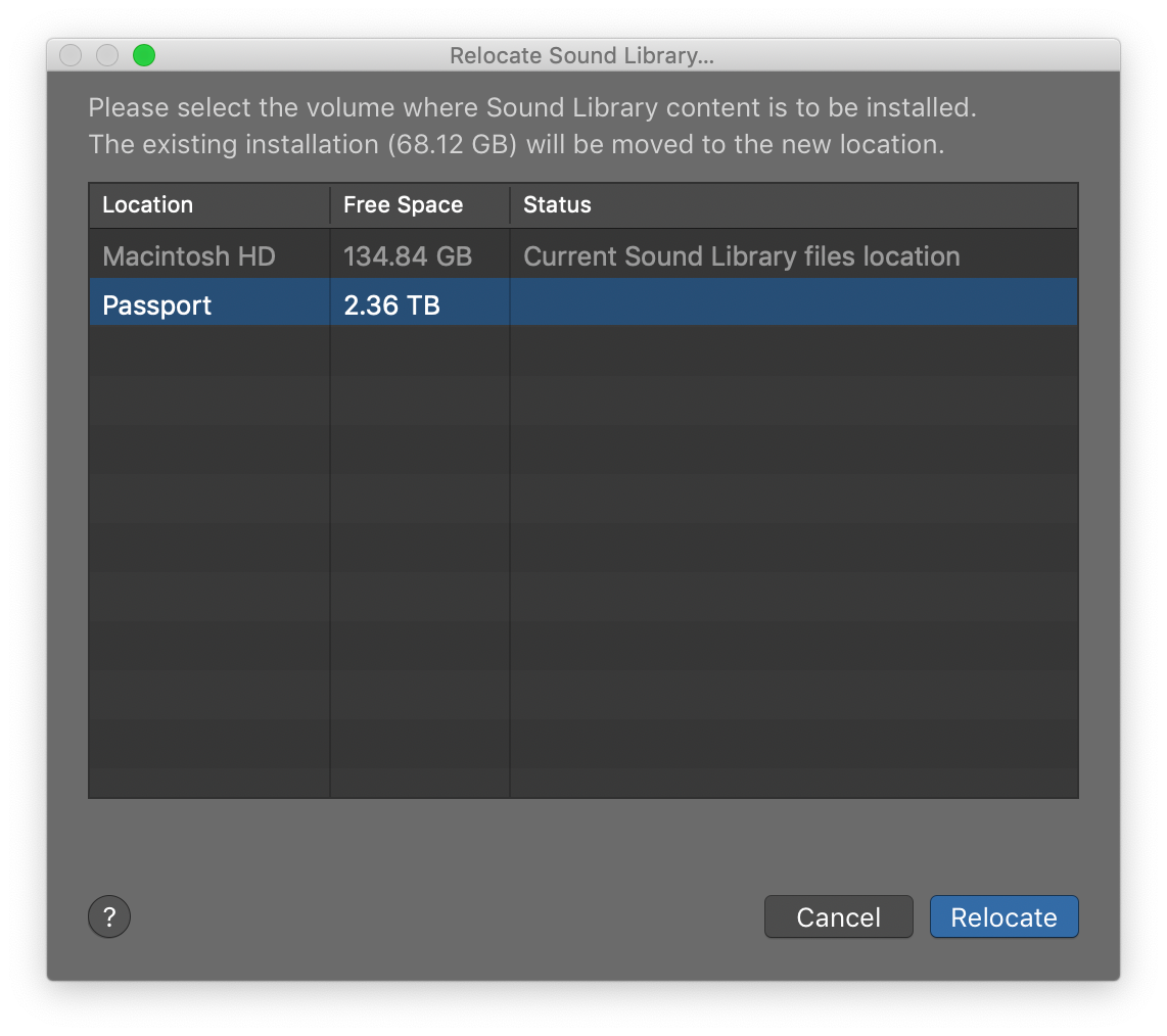 Move Logic Pro Sound Library Relocate to external drive 9to5Mac