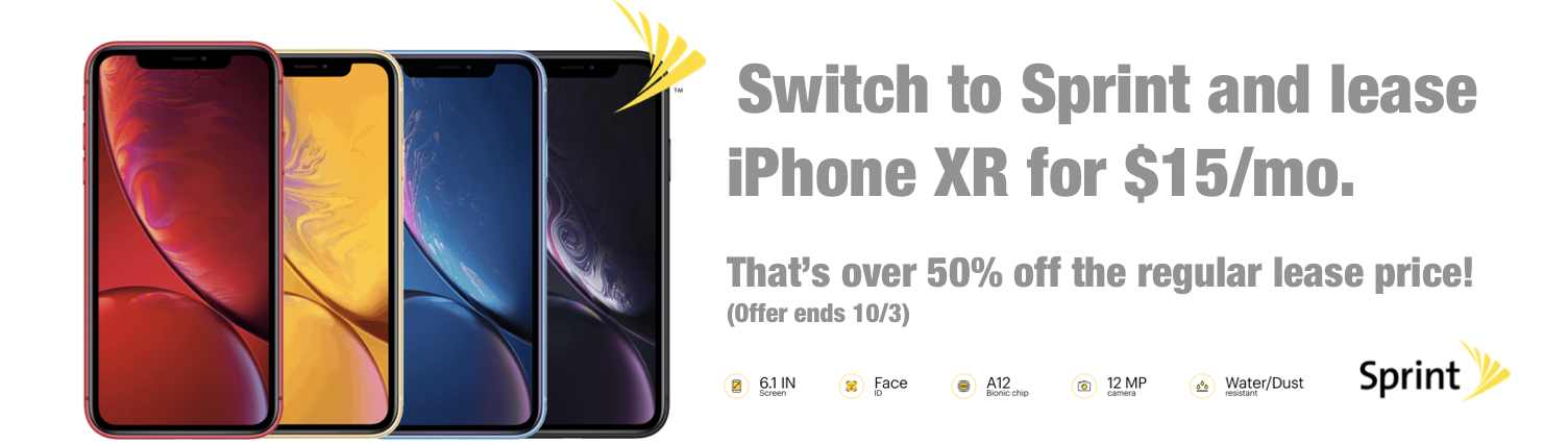 پیشنهاد Sprint iPhone XR