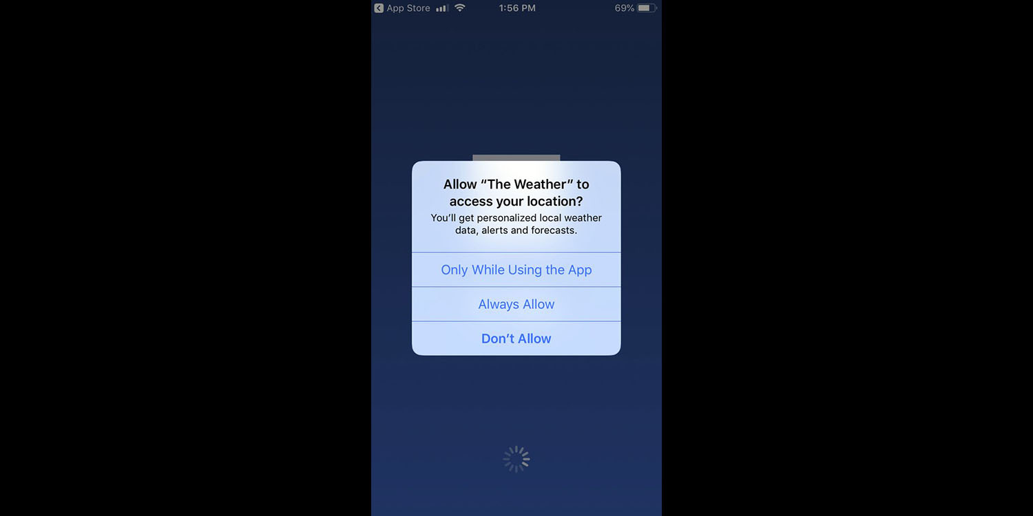 The Weather Channel app selling user location data