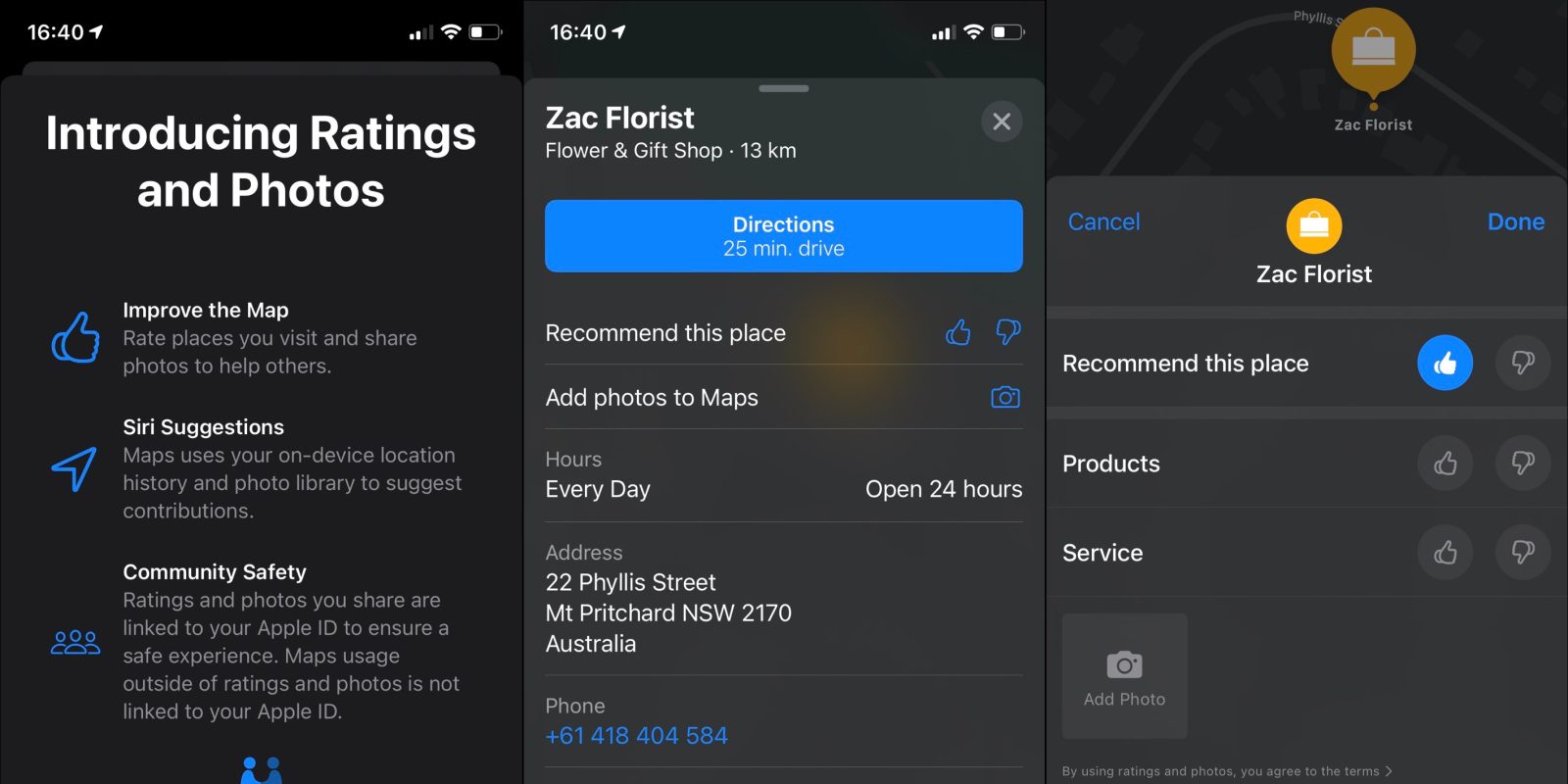 Apple Maps Launches In House Ratings And Photos System For Points Of Interest 9to5mac