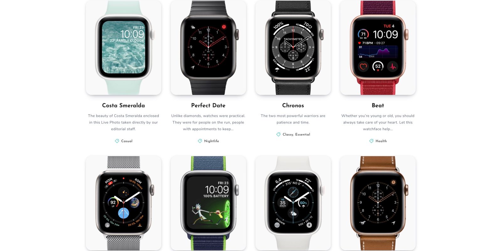Discover and download Apple Watch faces