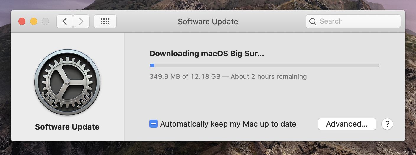 install big sur on mac