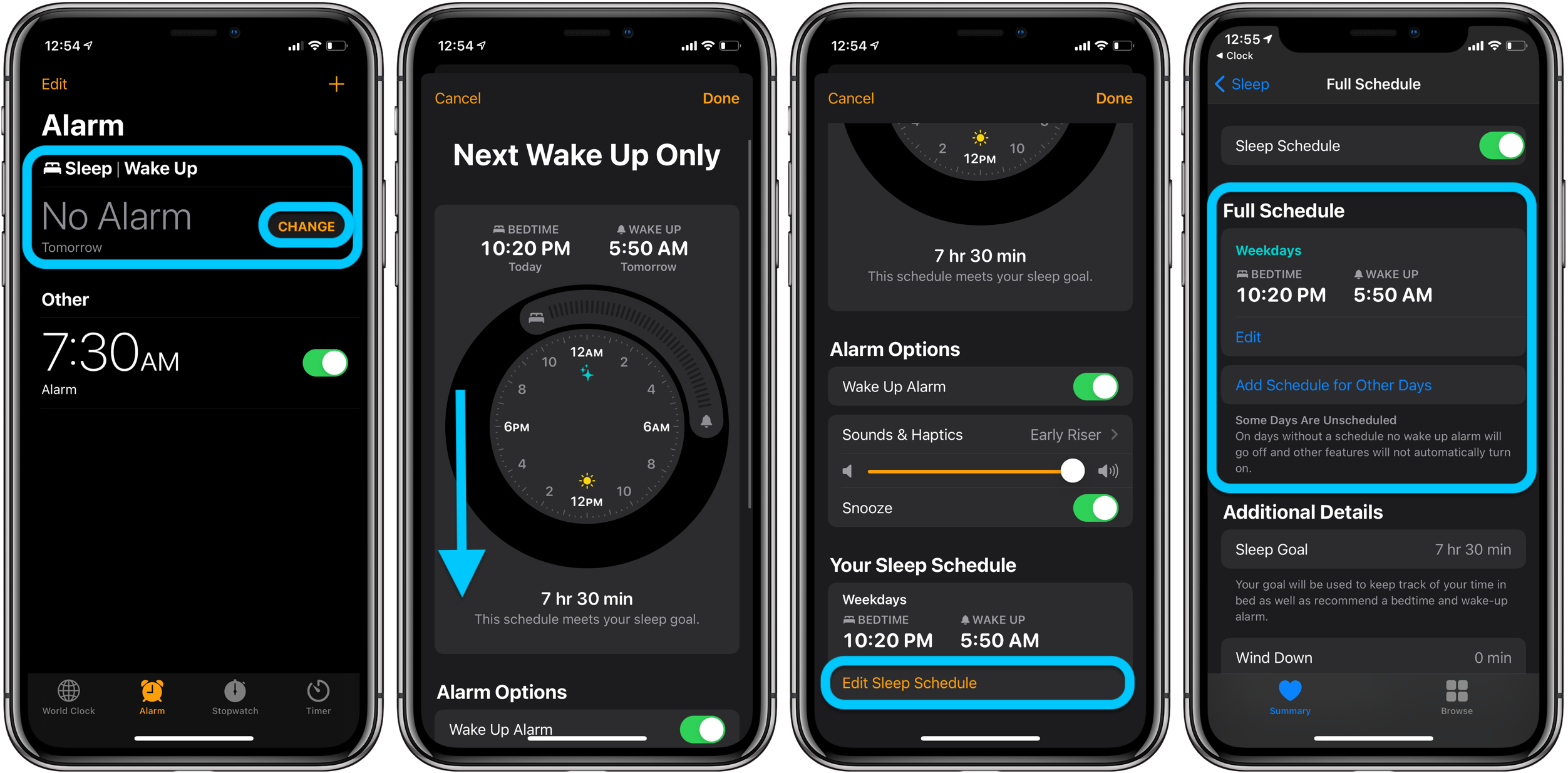 How to use new Apple iphone alarms in iOS 14