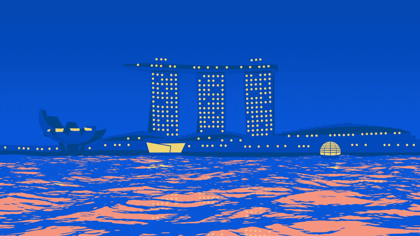 Marina Bay Sands Animation