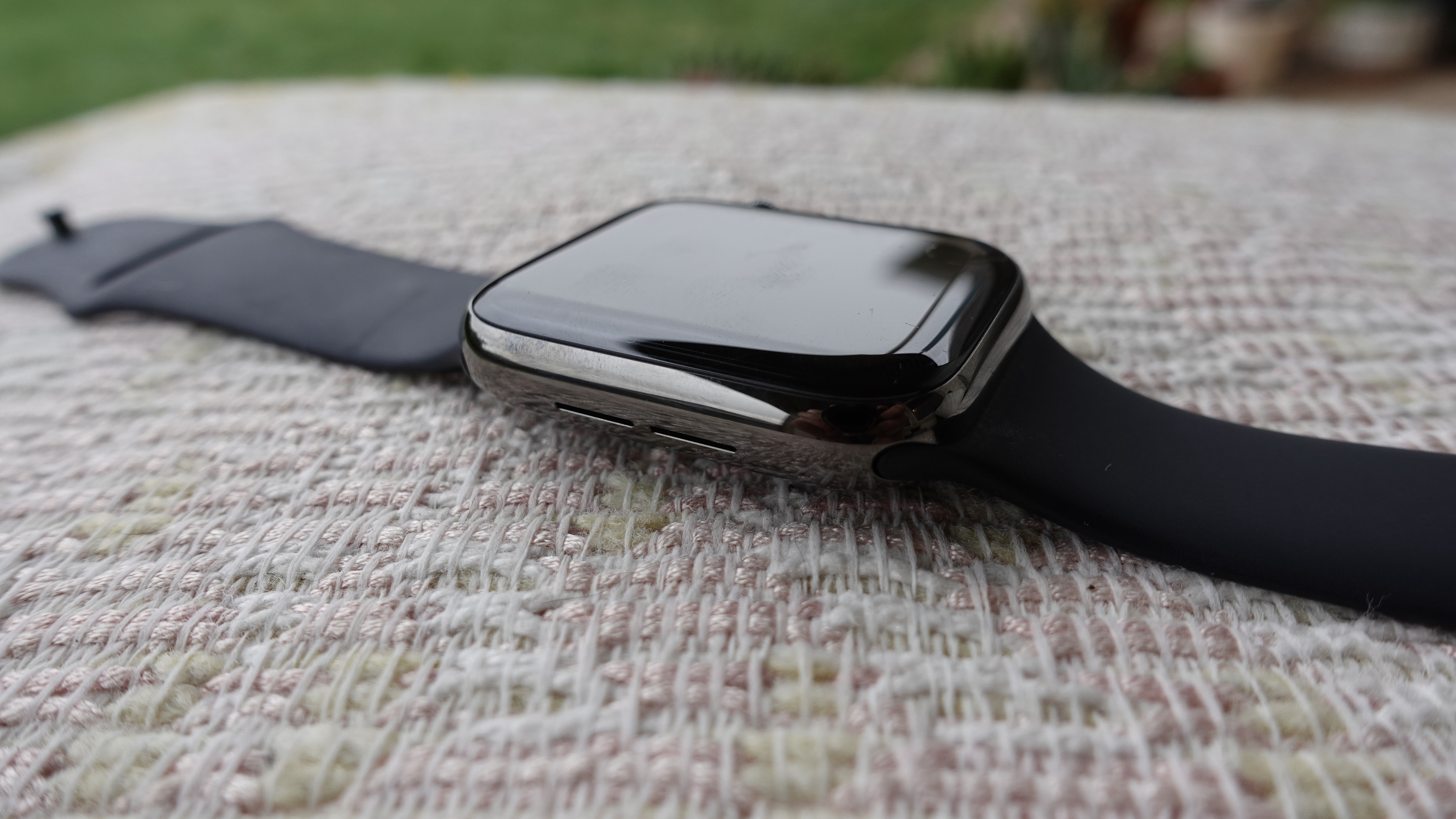 graphite stainless steel apple watch 7