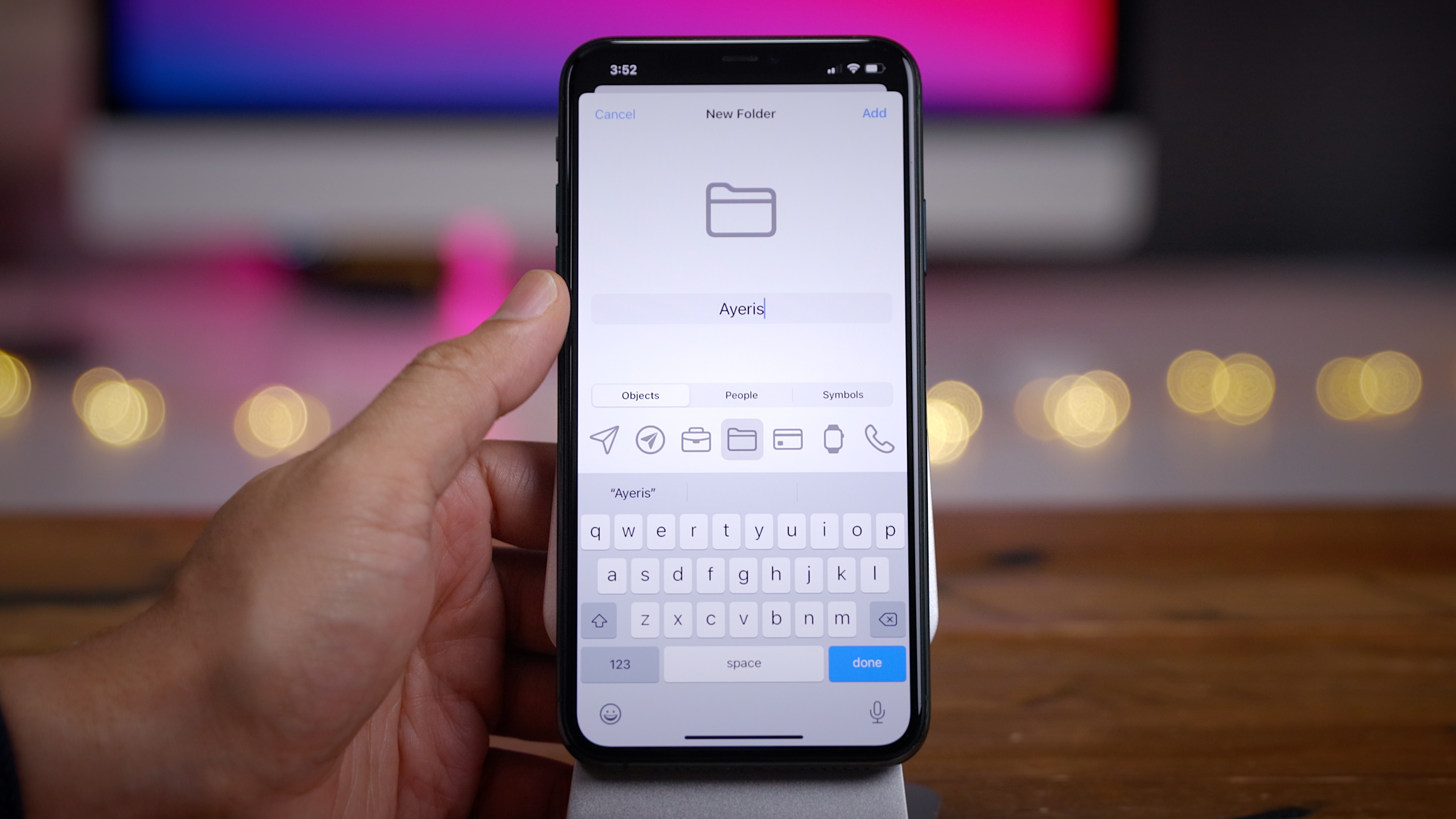 youtube how to create a file folder in email for iphone x