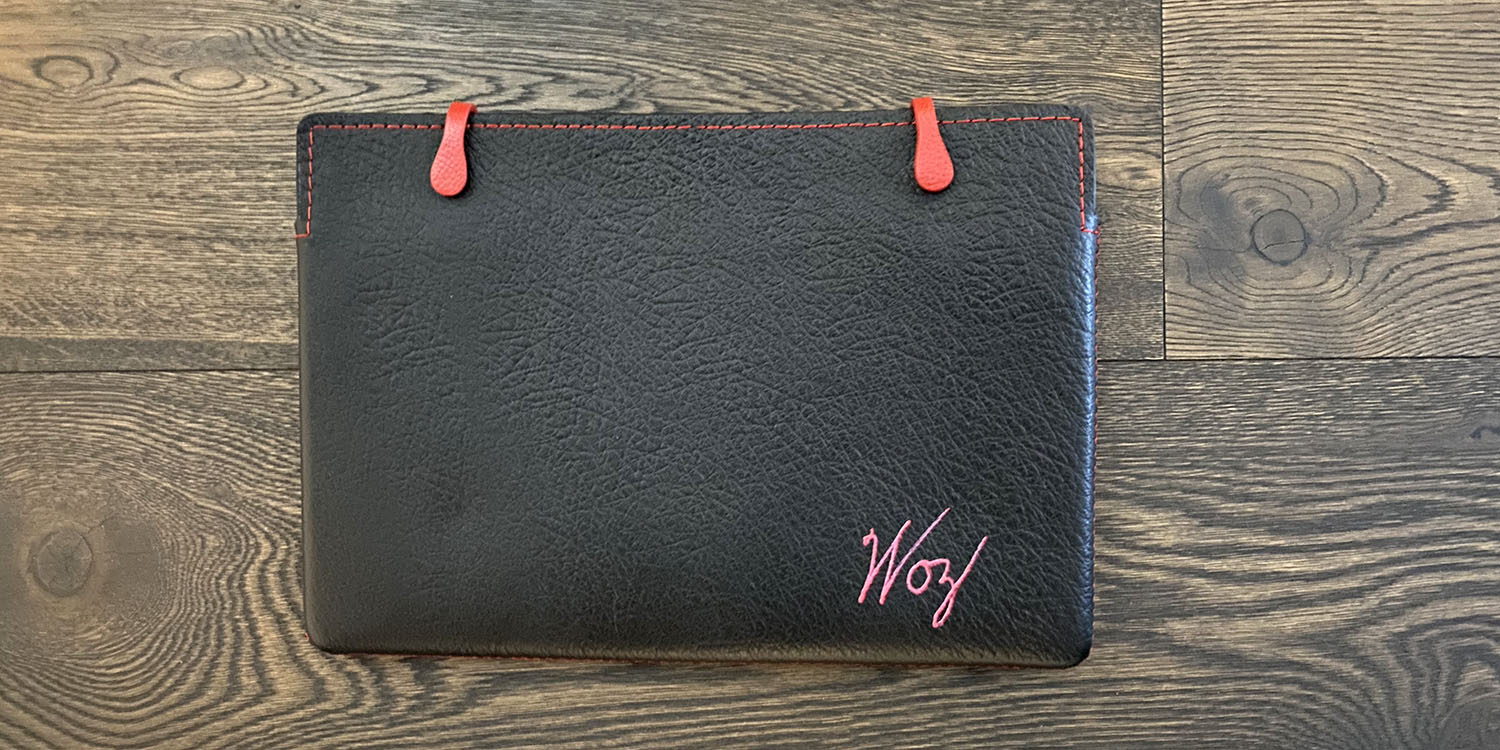 photo of Get an iPad or MacBook sleeve signed by Woz, for a good cause image