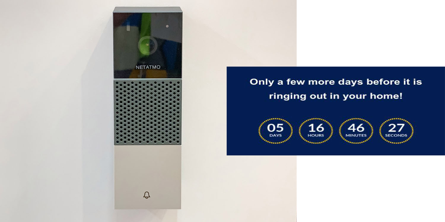 photo of Netamo video doorbell with HomeKit support launching within days image