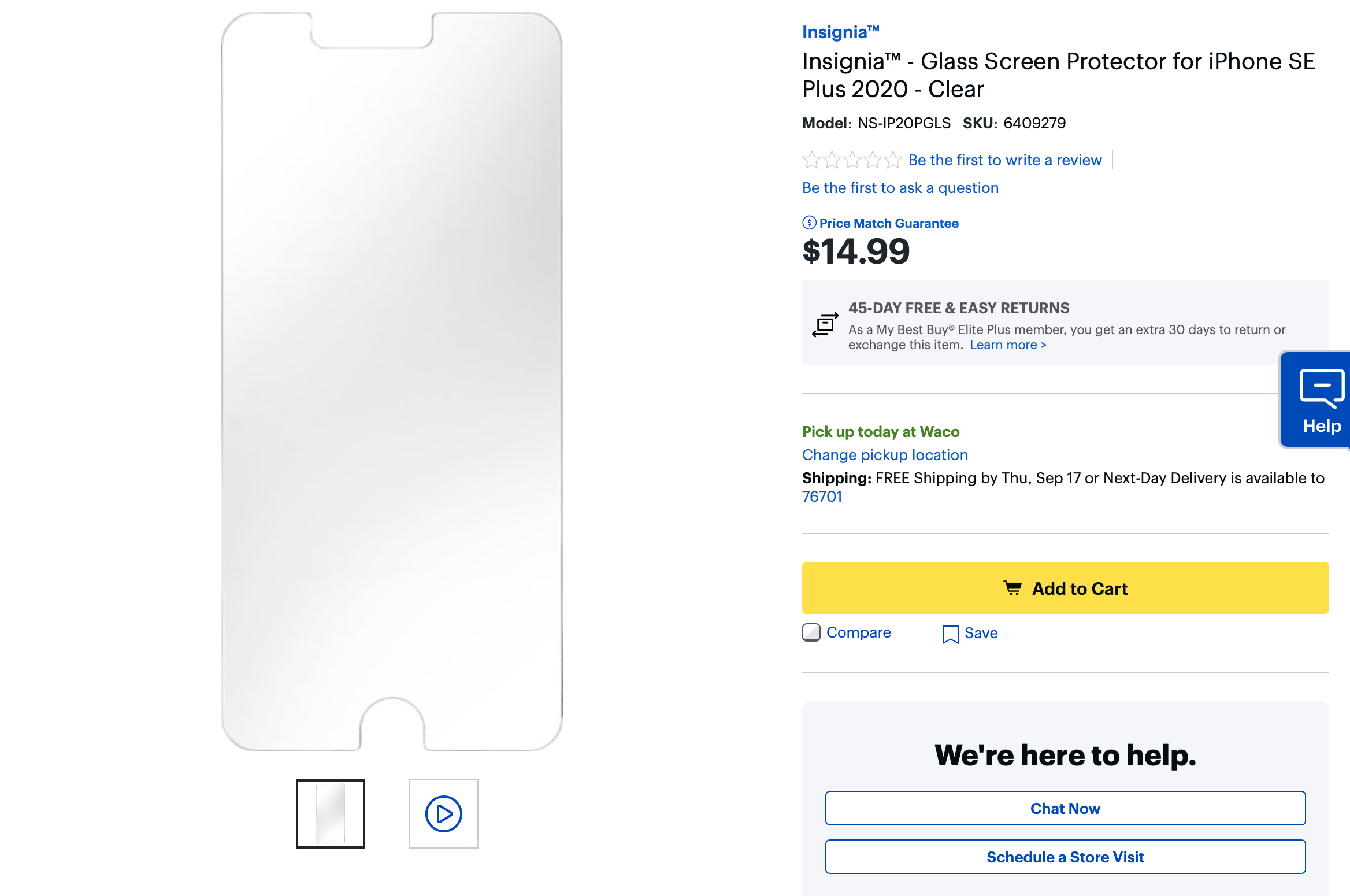 iPhone ‘SE Plus 2020’ screen protector shows up at Best Buy with iPhone