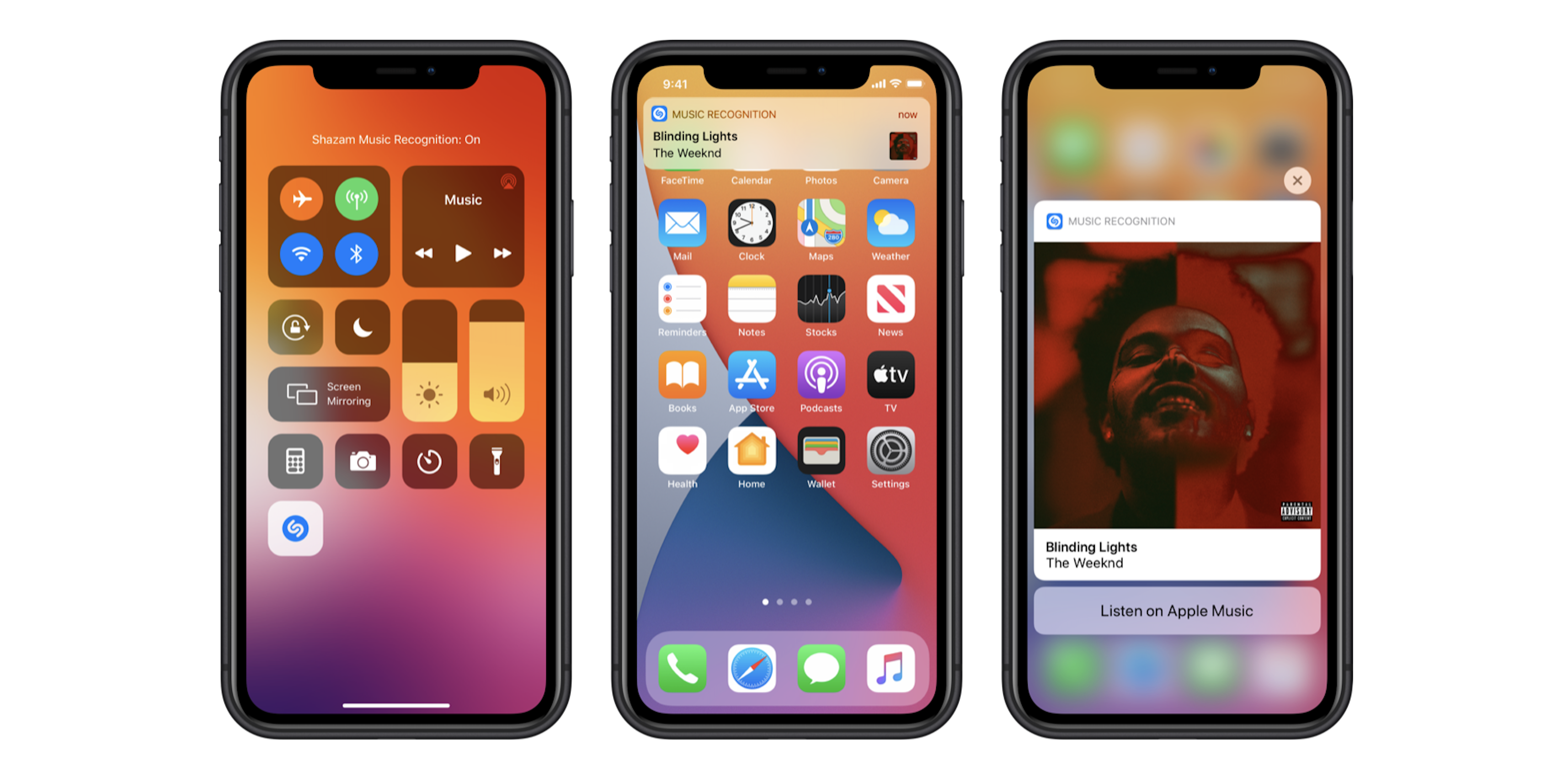 photo of iOS 14.2 beta adds new Control Center toggle for built-in Shazam music recognition image