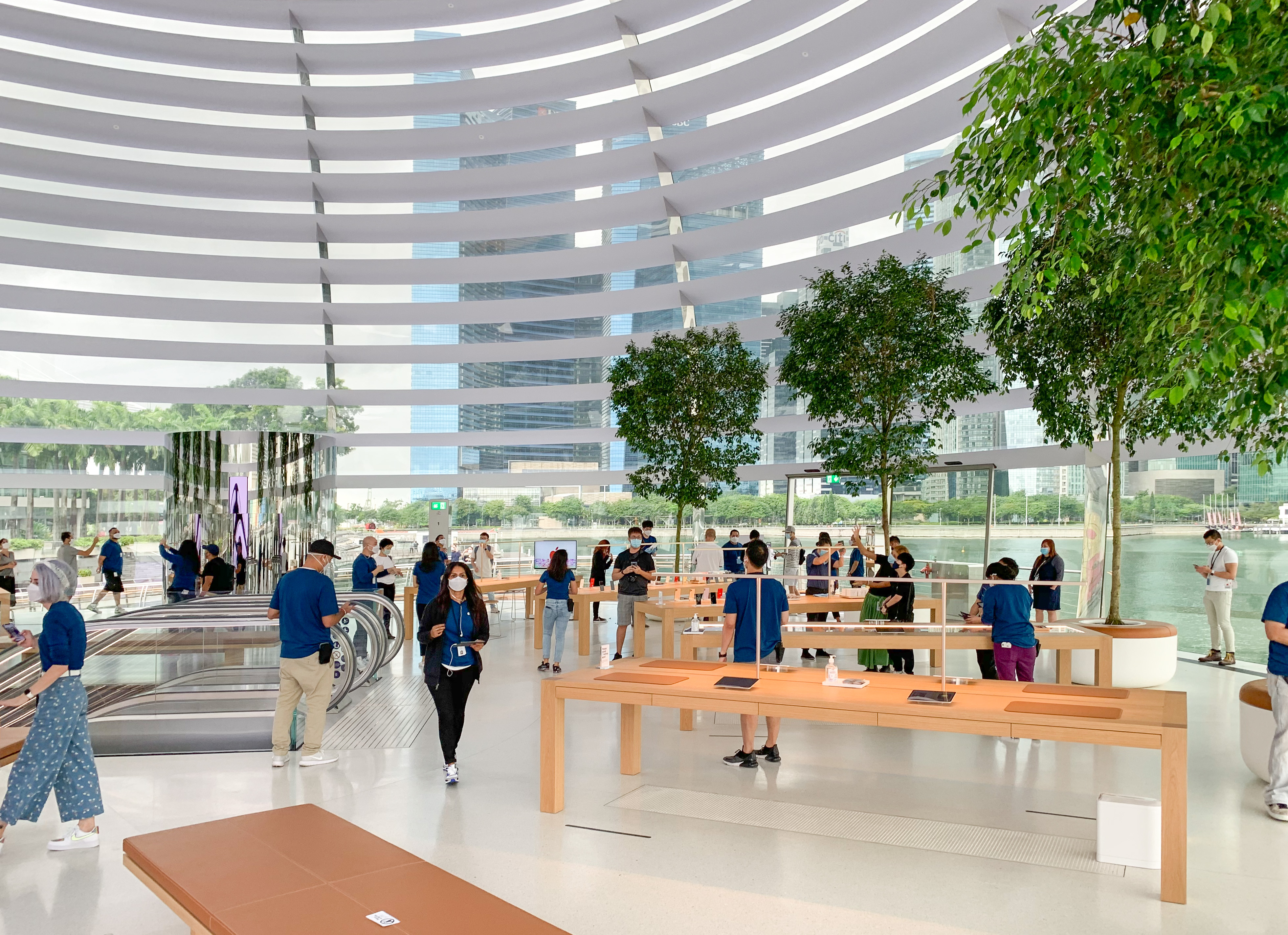 Inside Apple's Singapore Marina Bay Sands retail store