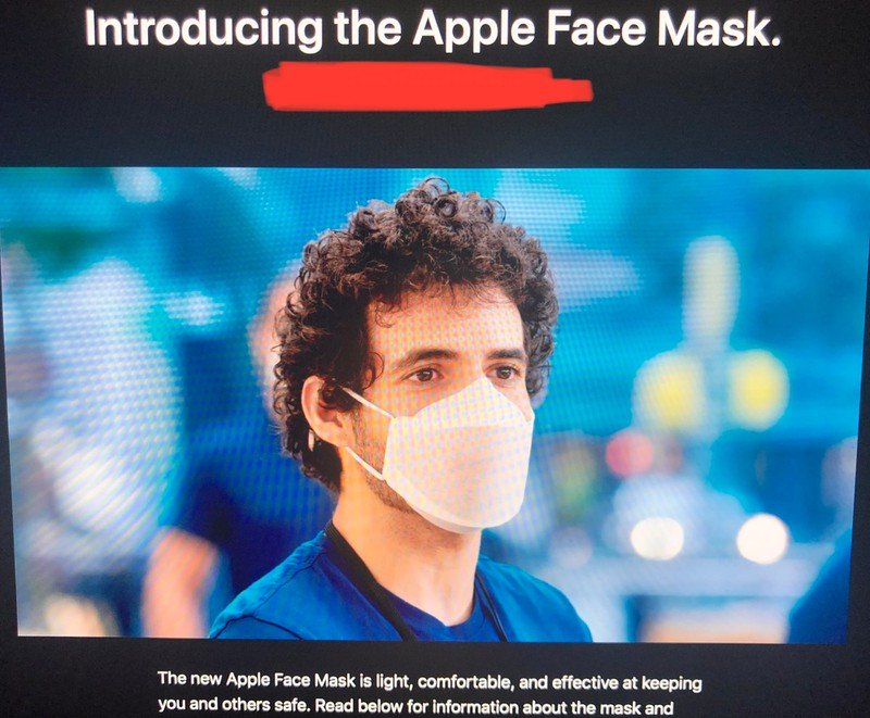 Apple rolling out custom-designed 'Apple Face Mask' to corporate and retail  employees - 9to5Mac