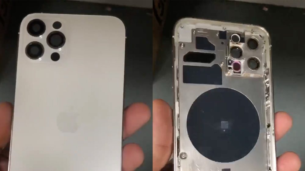 Alleged Hands On Video Shows 6 1 Inch Iphone 12 Pro Rear Shell With Lidar Placement 9to5mac