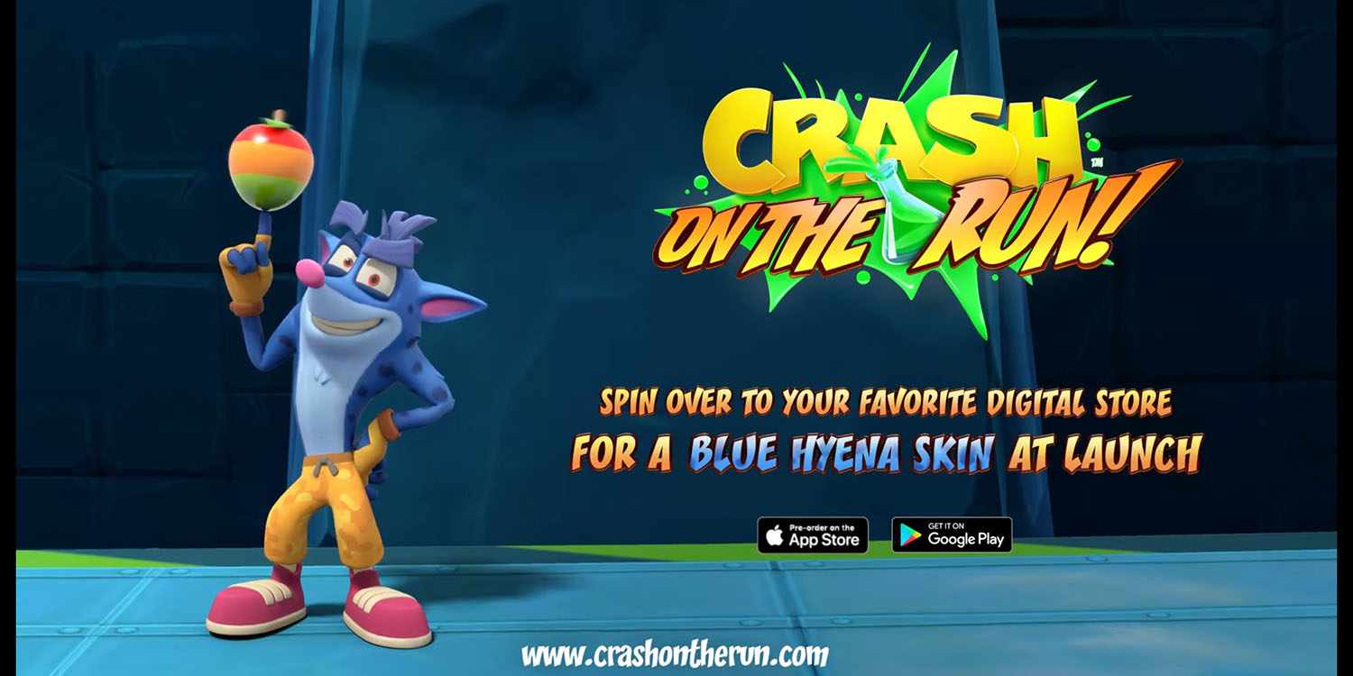 Crash Bandicoot iPhone game