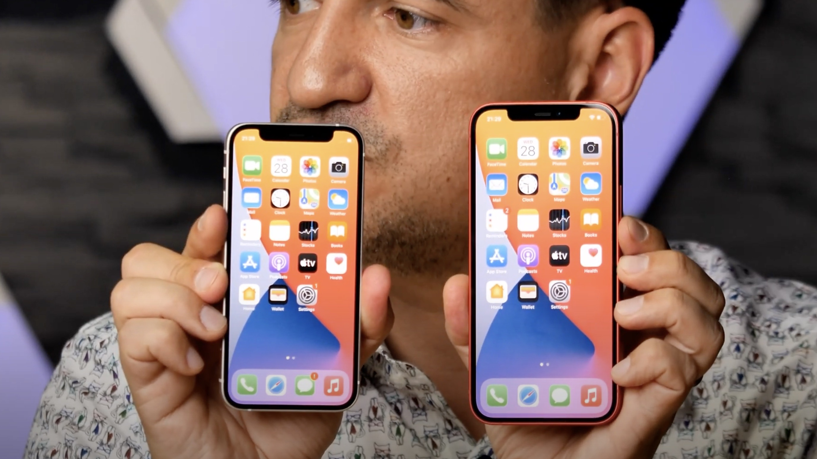 first-iphone-12-mini-hands-on-video-shows-new-5-4-inch-design-in-detail