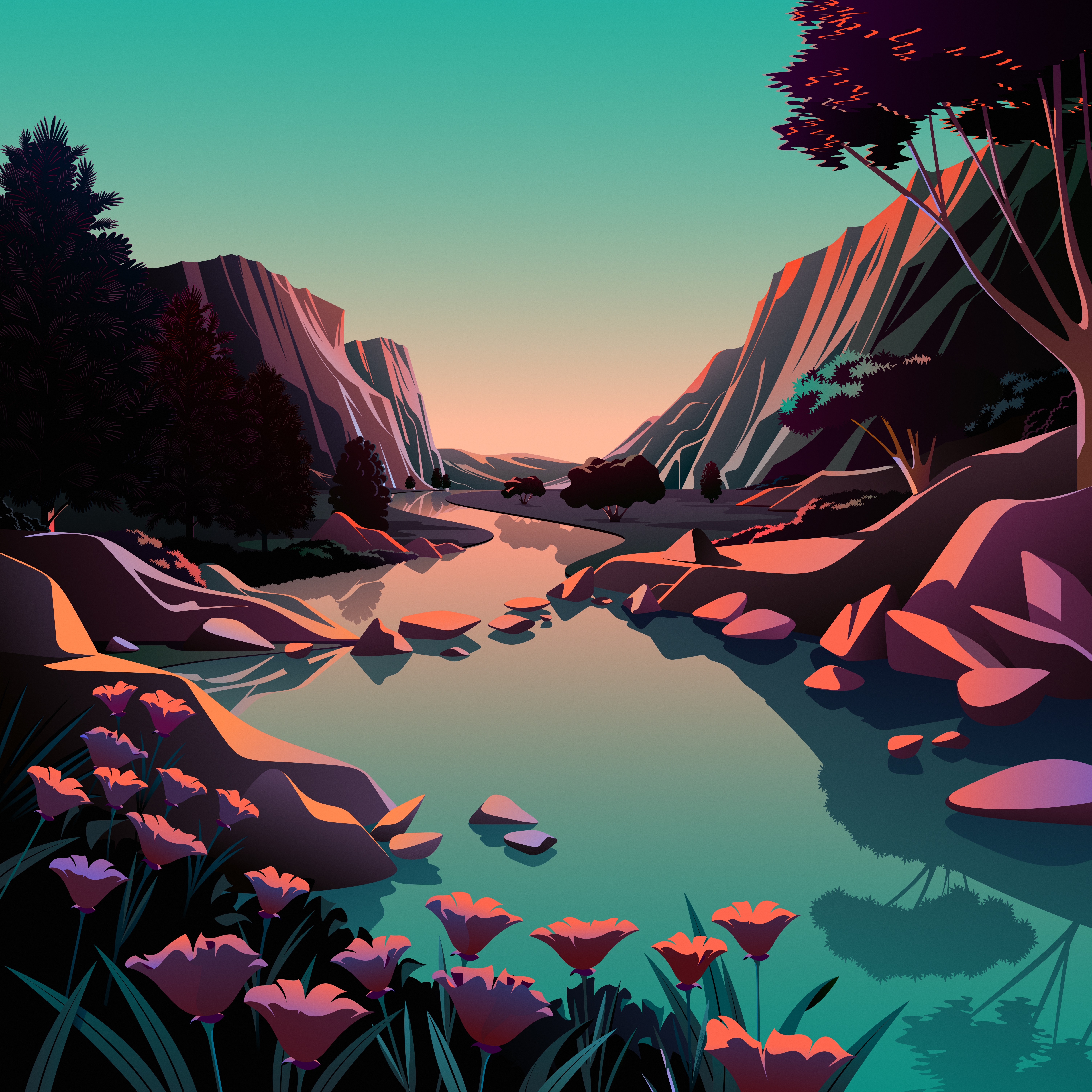 macOS Big Sur 11.0.1 includes even more new wallpapers ...