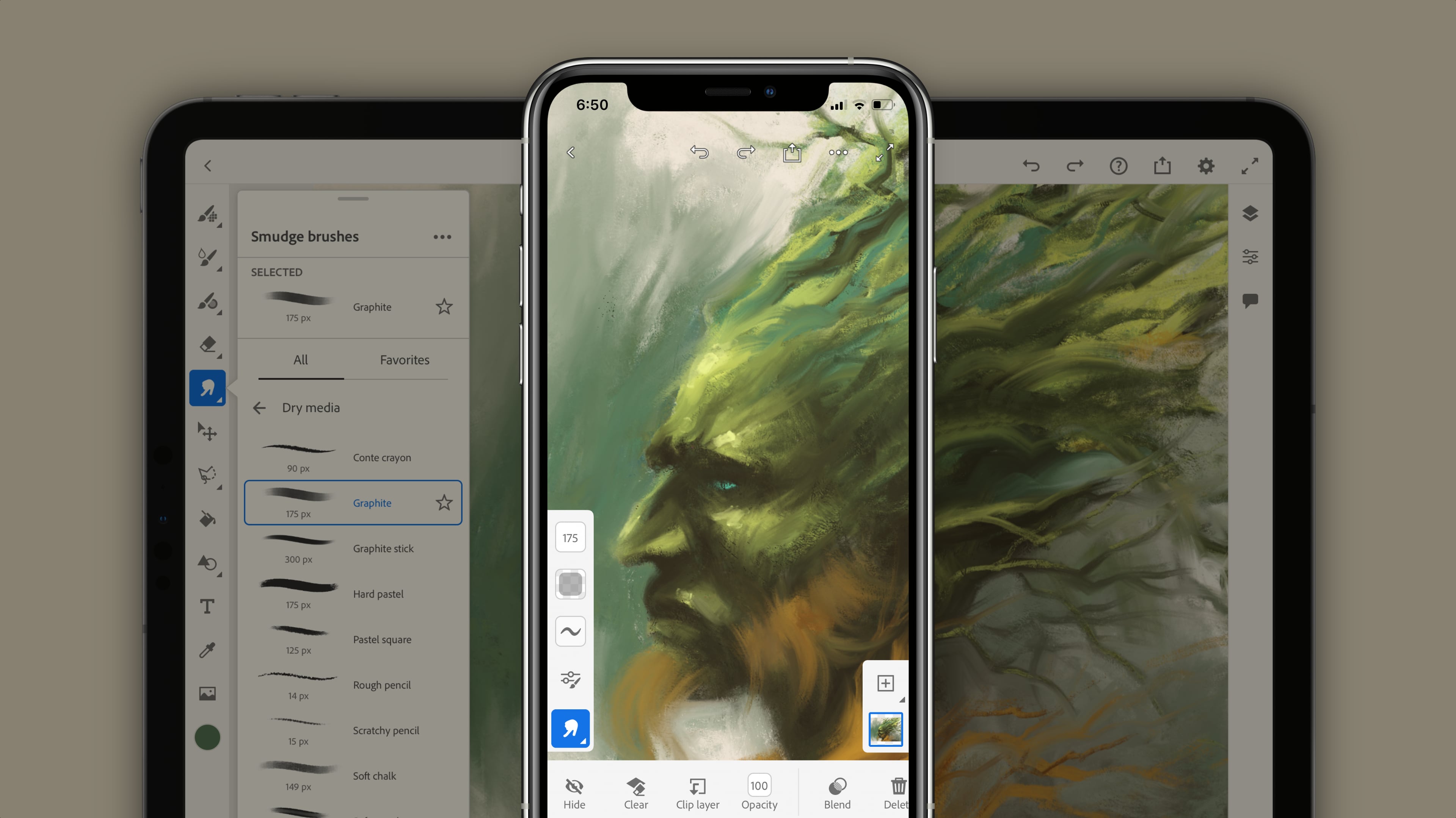 photo of With Fresco on the iPhone, Adobe hopes a small canvas can spark big ideas image