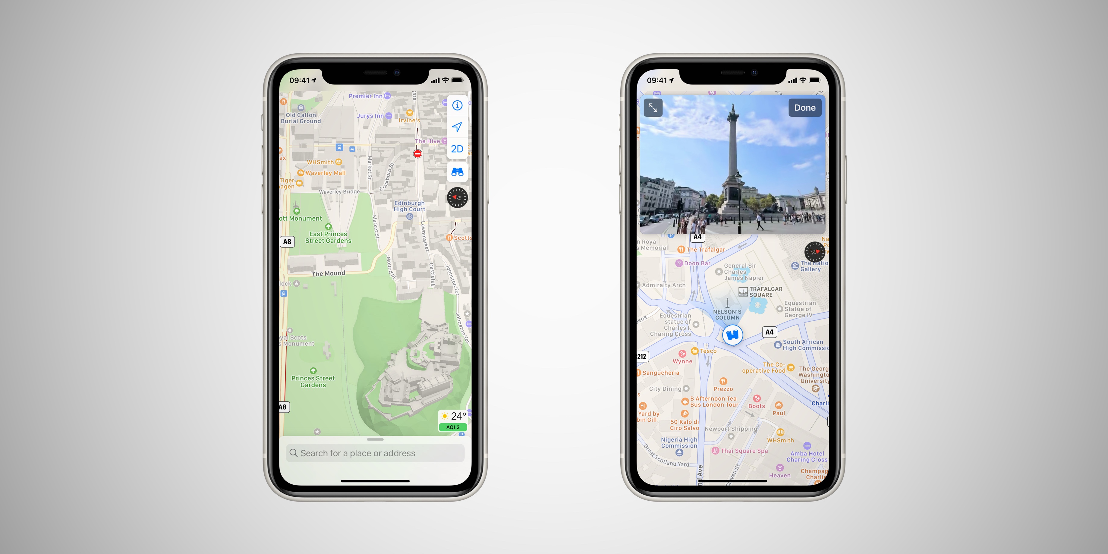 photo of Apple launches the new detailed Apple Maps experience in the United Kingdom, Look Around in select cities image