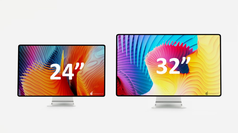 Concept imagines new 24-inch and 32-inch iMac with edge-to ...
