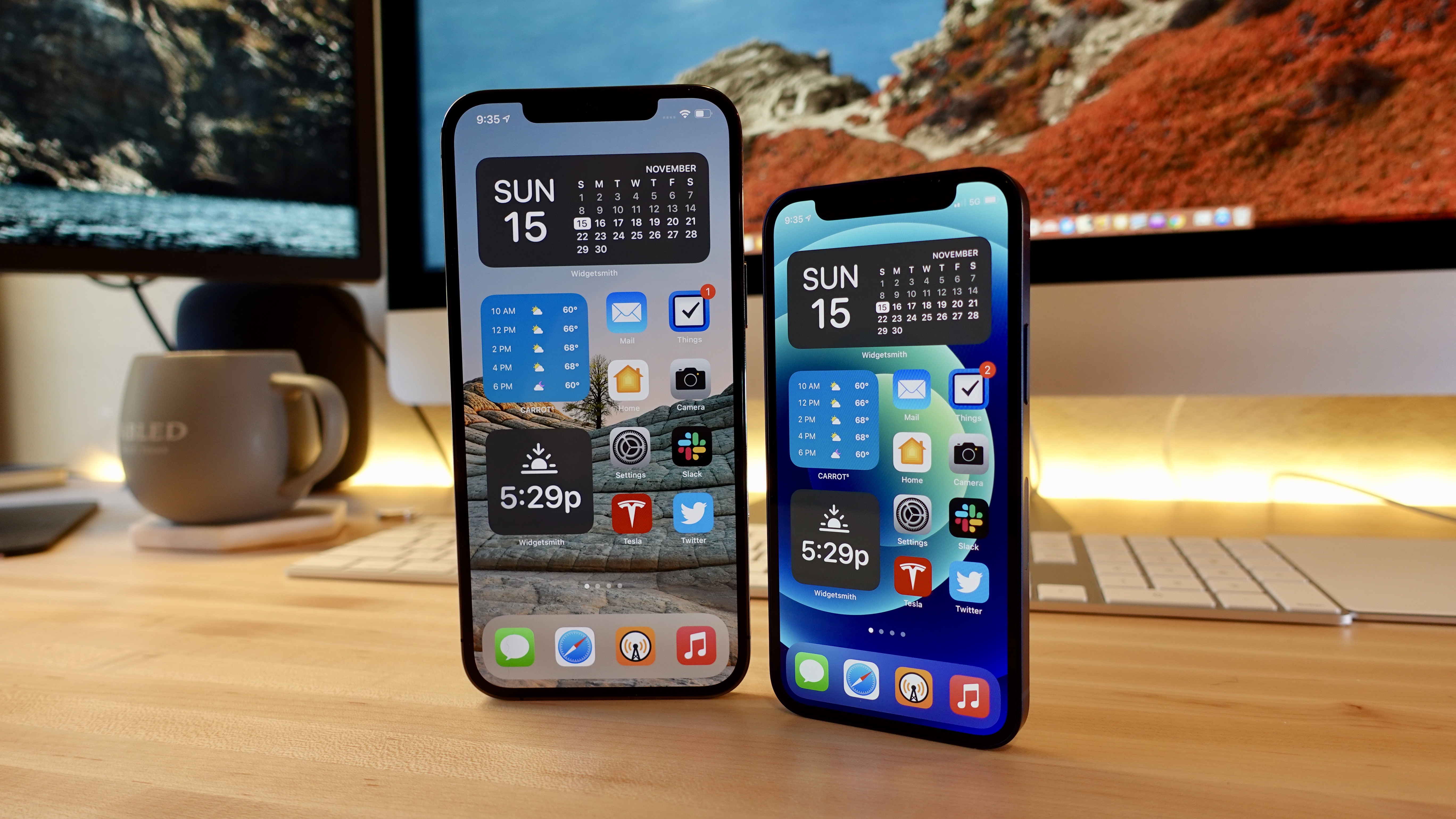 comparison between iphone 12 and 12 pro max