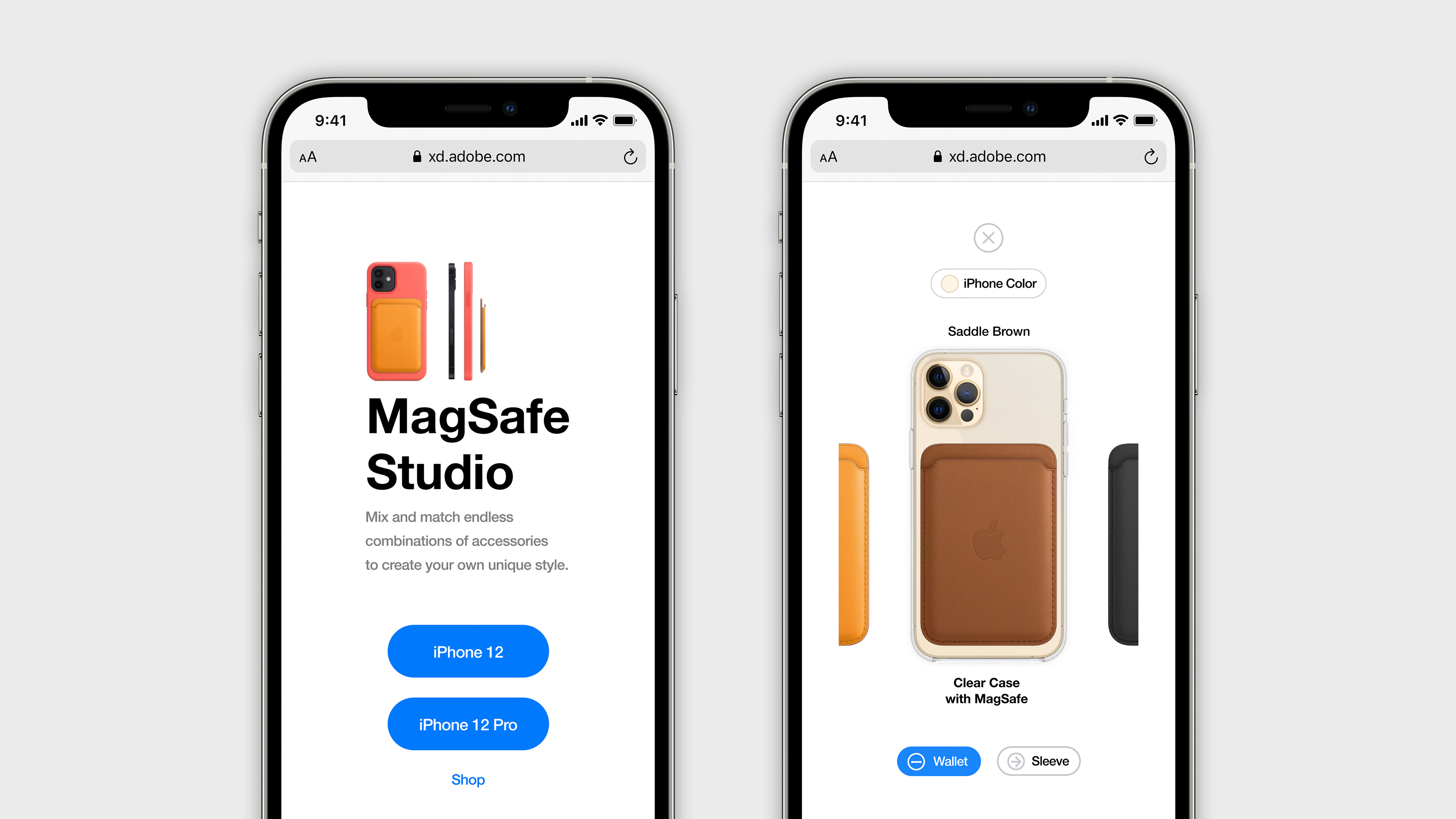 Mix and match MagSafe accessories online before visiting an Apple Store