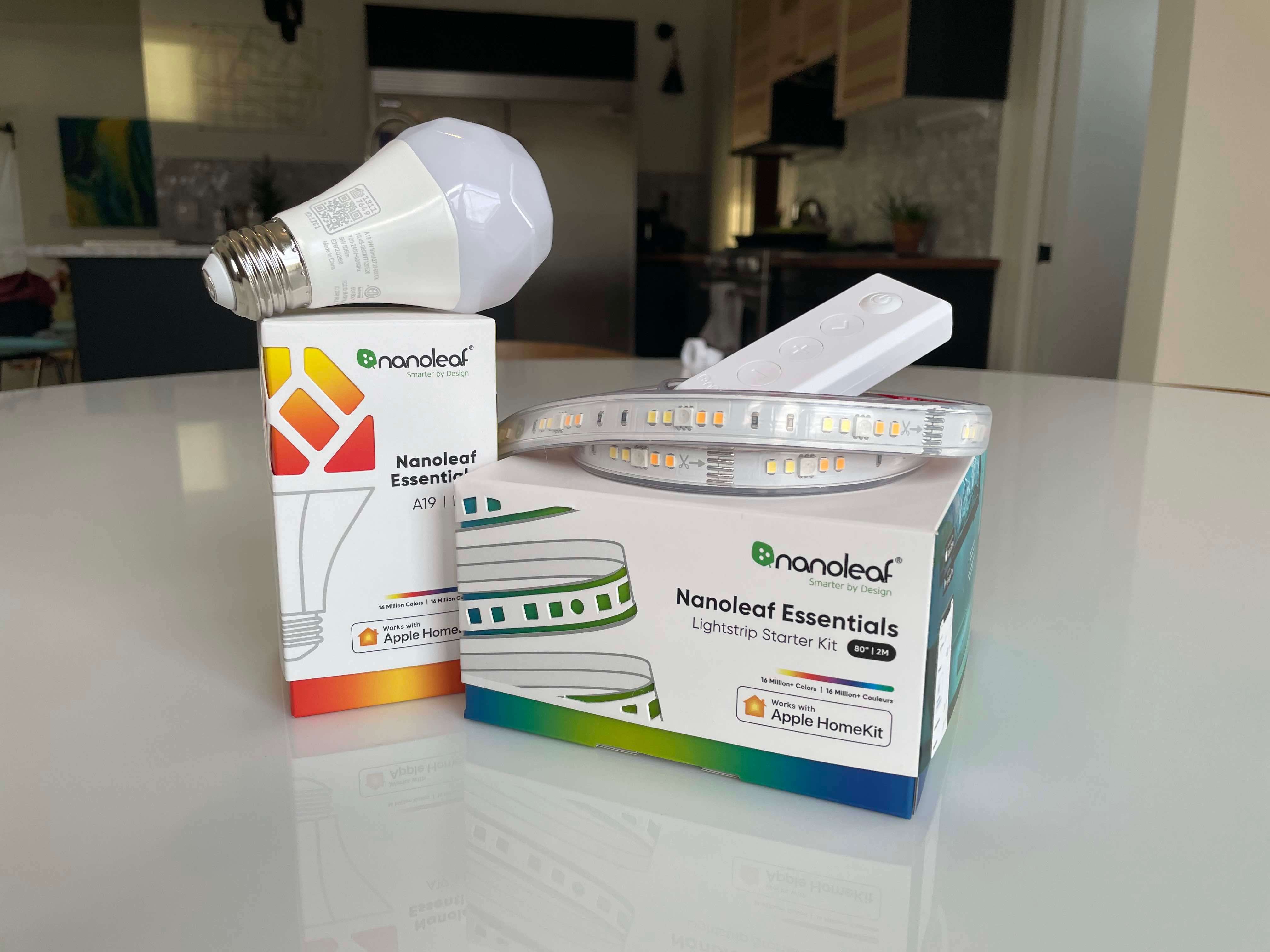 Nanoleaf debuts HomeKit Essentials Bulb and Lightstrip - 9to5Mac