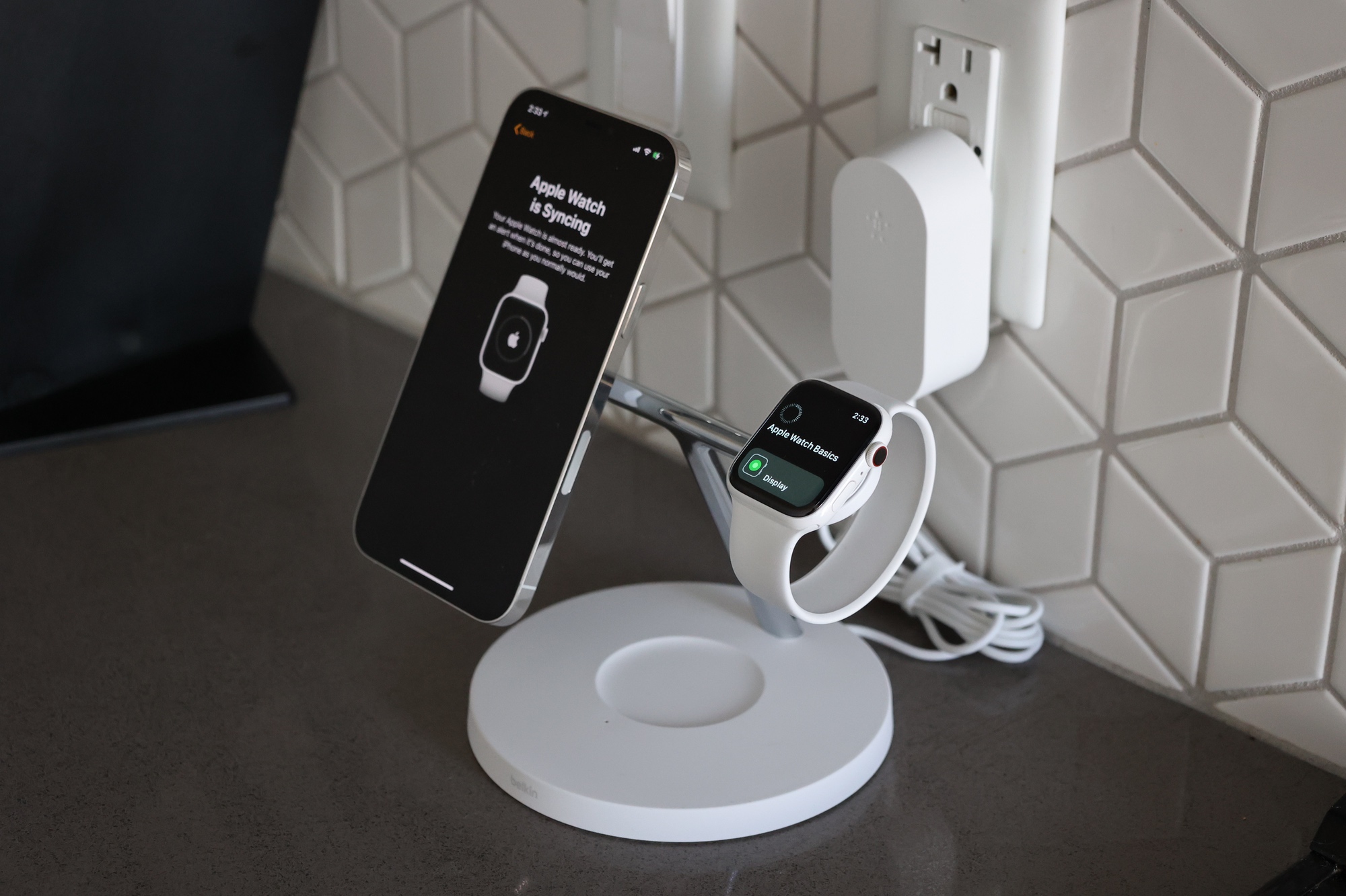 The Belkin 2-in-1 Charger Stand With MagSafe is the Perfect iPhone