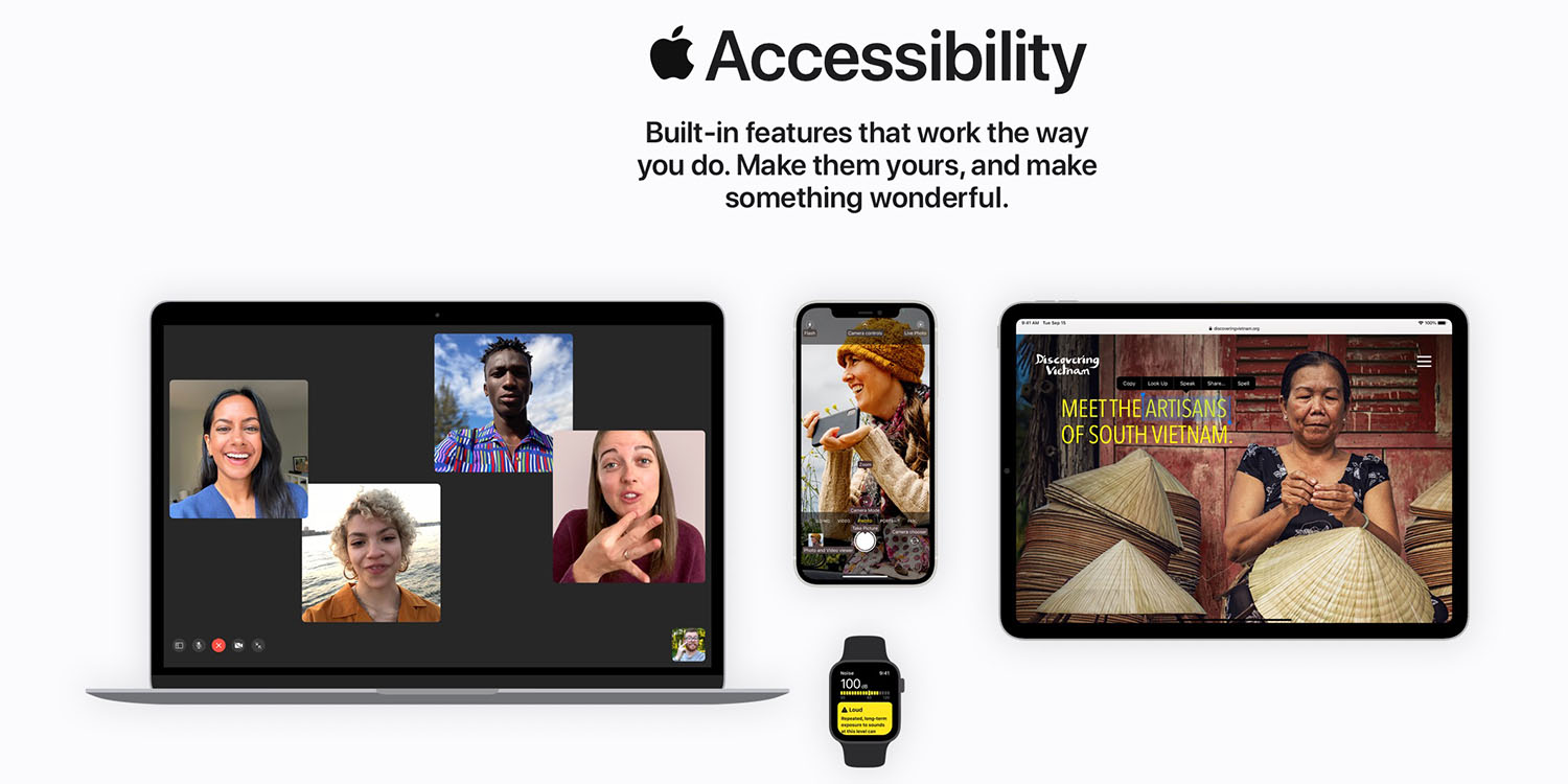 Apple Accessibility website