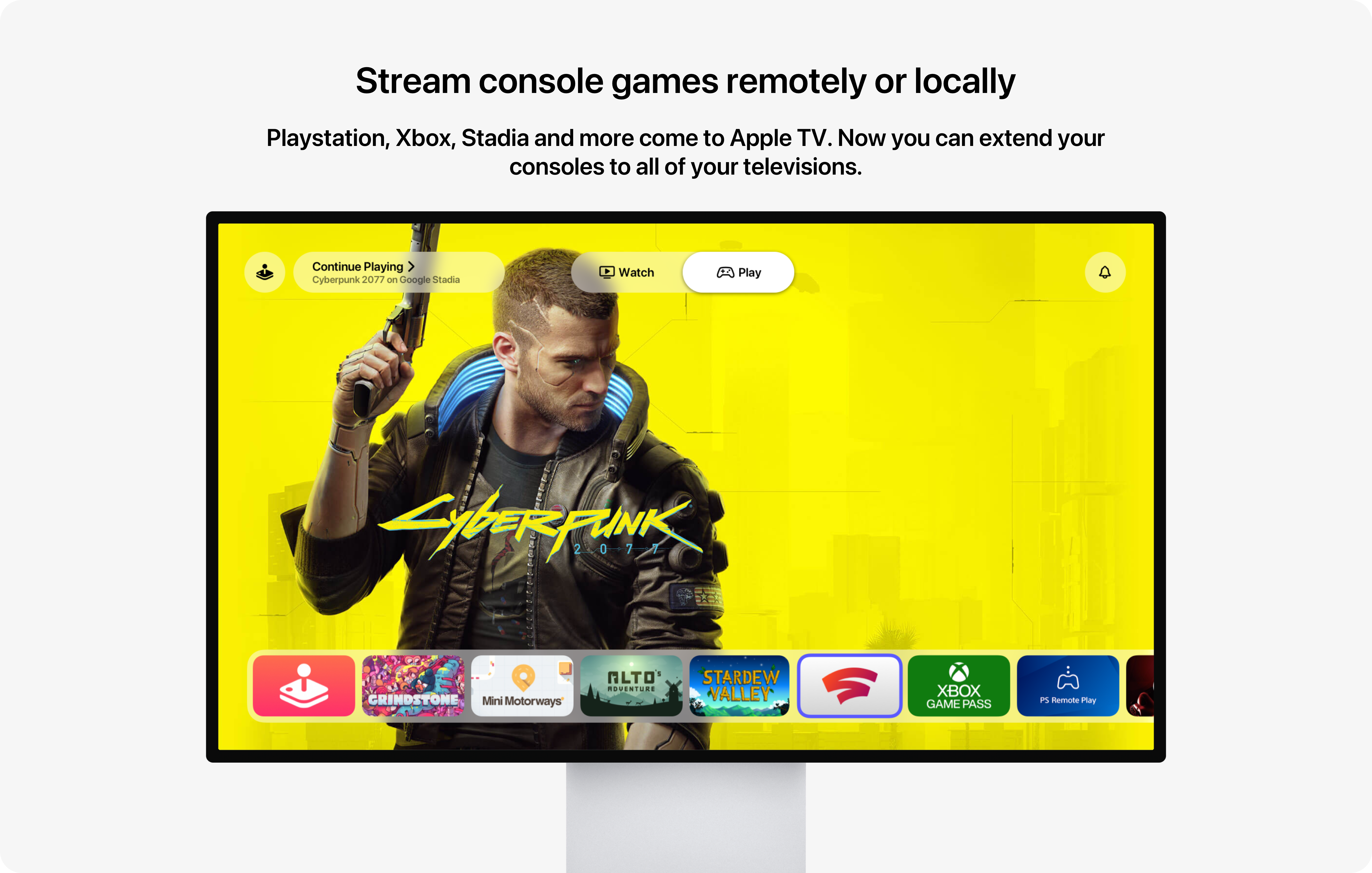 apple tv playstation remote play