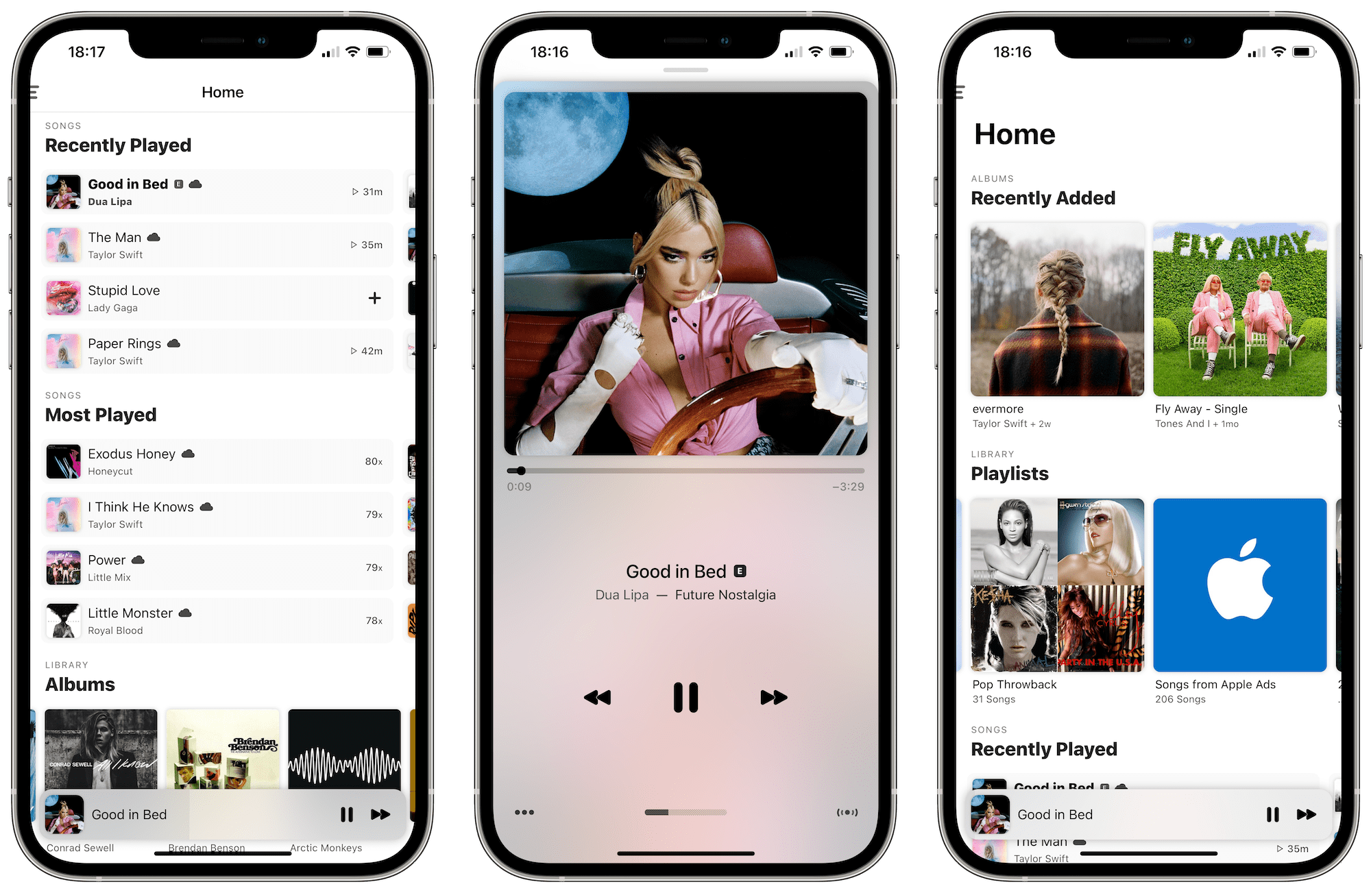 old iphone music player app