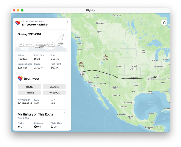 Popular flight tracking app 'Flighty' comes to M1 Macs
